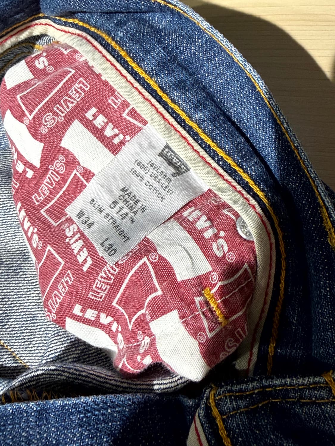 Levi's 514 리바이스 (34.5) 상품이미지8