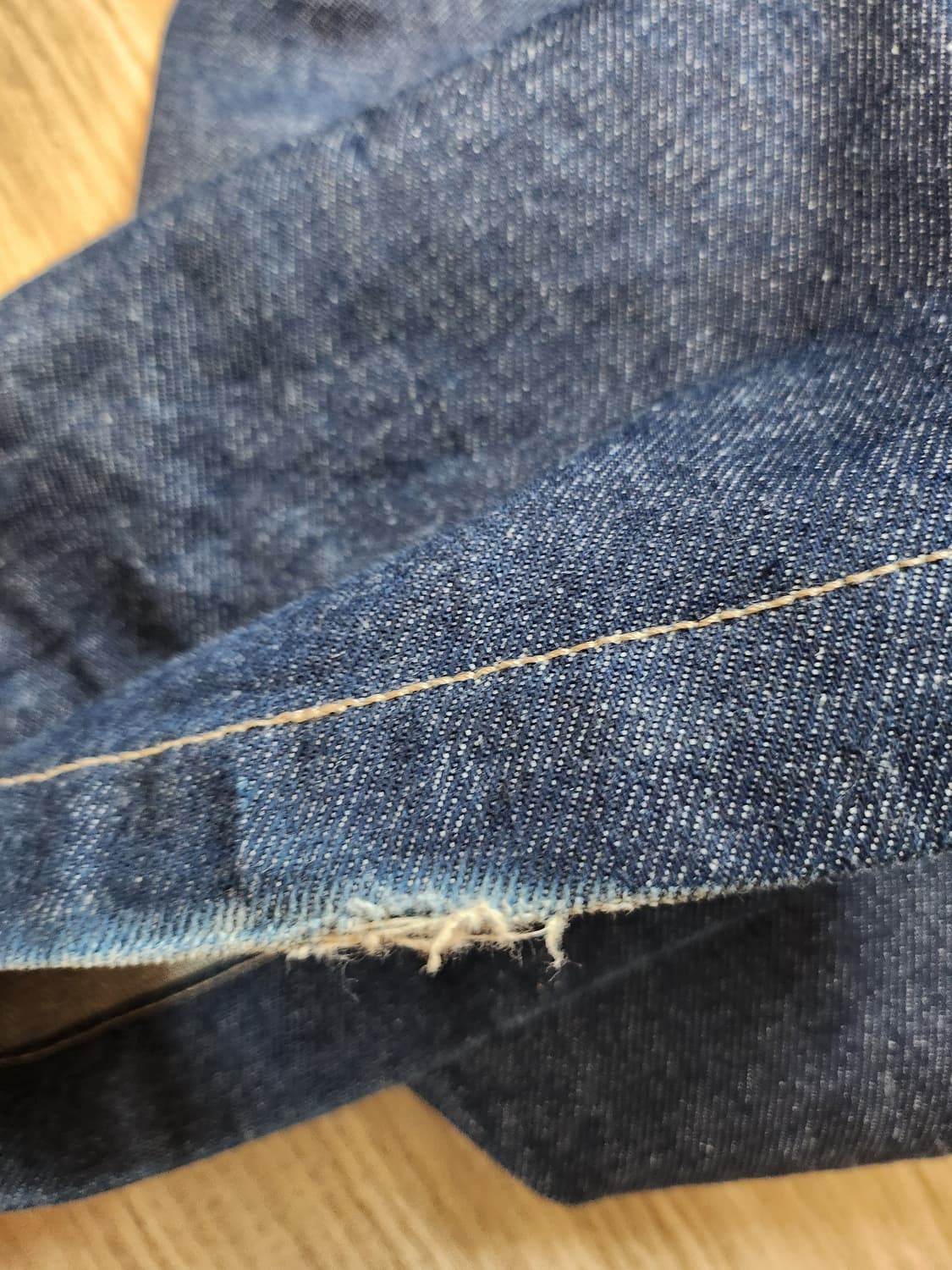 XLIM EP9 TROUSERS 엑슬림 생지 데님 인디고 상품이미지3