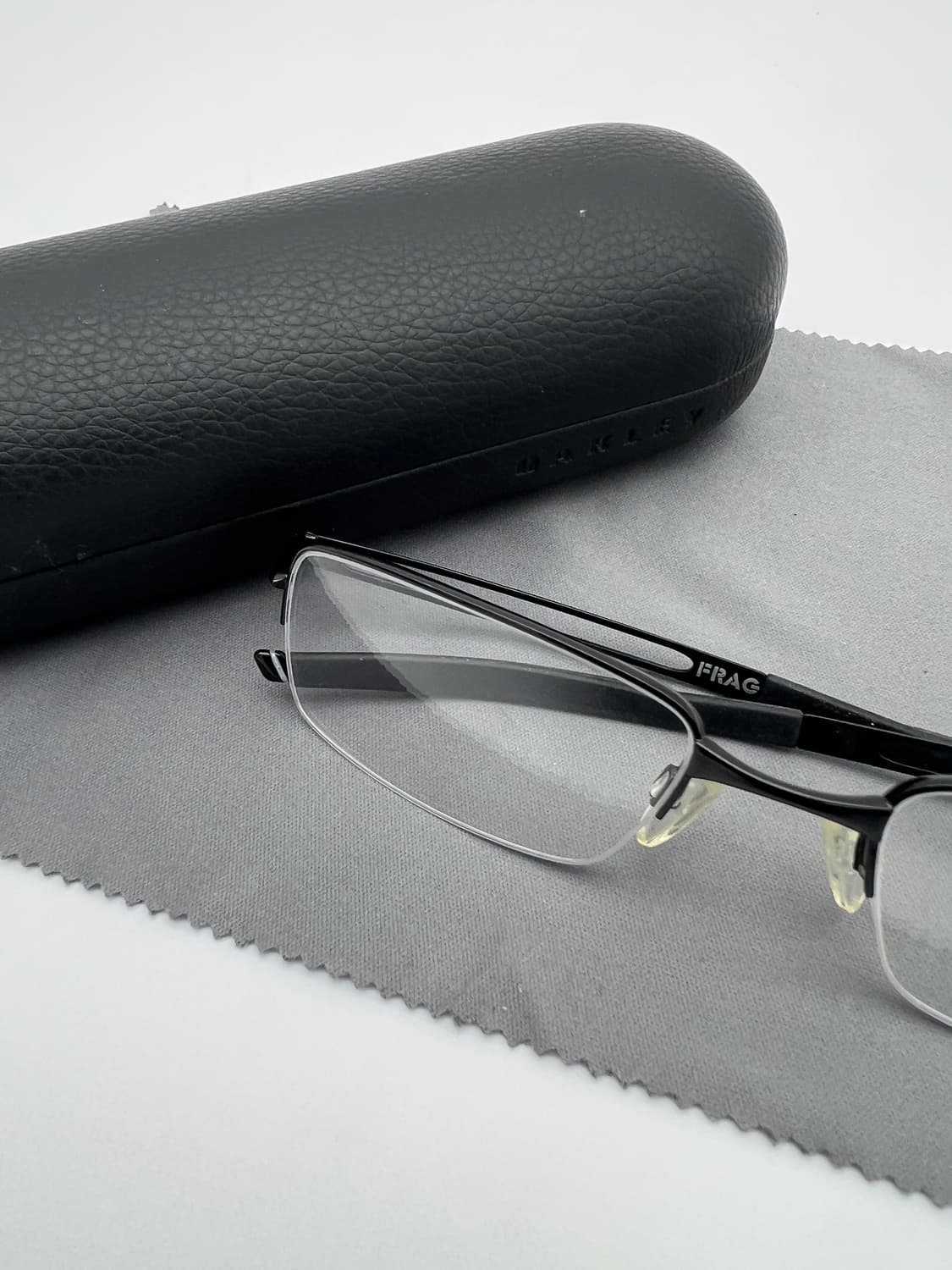 오클리 OAKLEY 반무테 스퀘어 안경 OX5045-0153 FRAG 상품이미지3