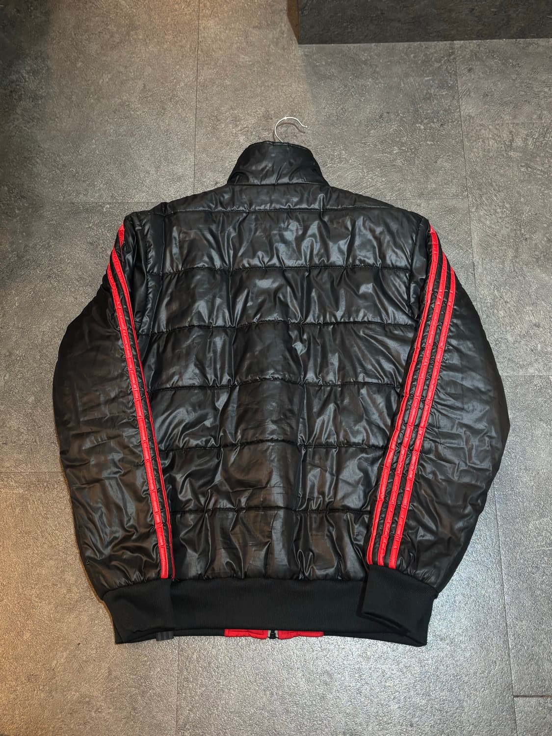 아디다스 올드스쿨 AC밀란 리버시블 양면 패딩 점퍼 105사이즈 상품이미지7