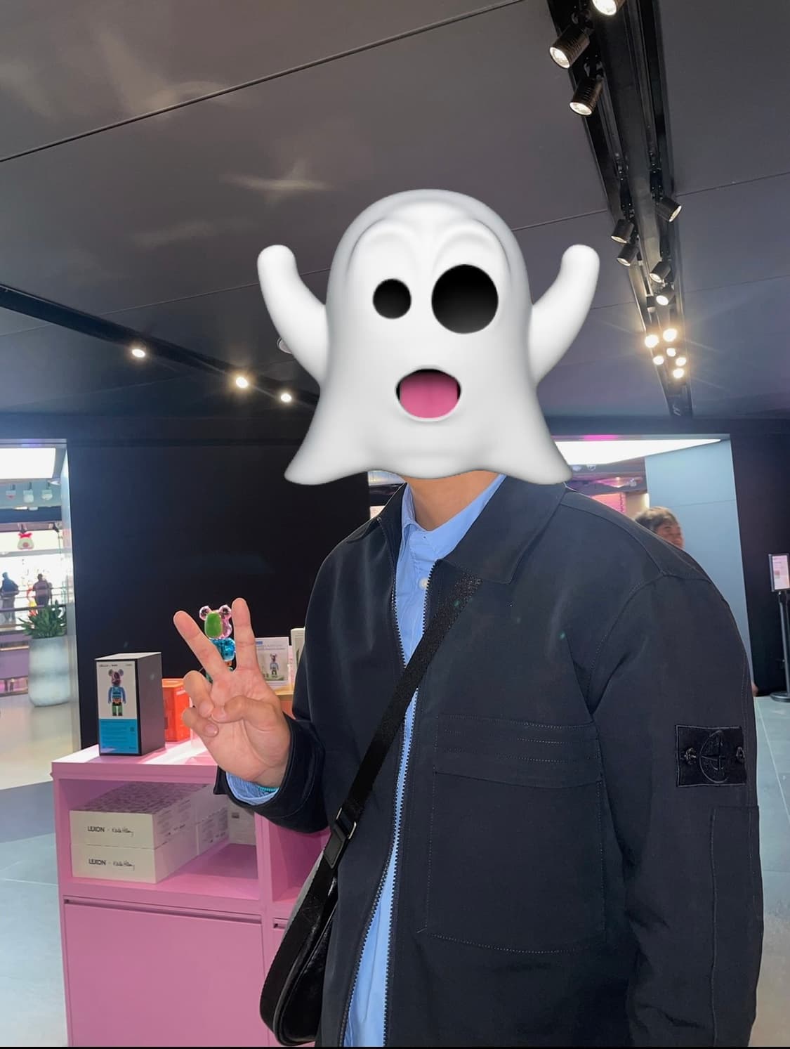 스톤아일랜드 고스트피스 오버셔츠 개버딘 도피오 상품이미지1