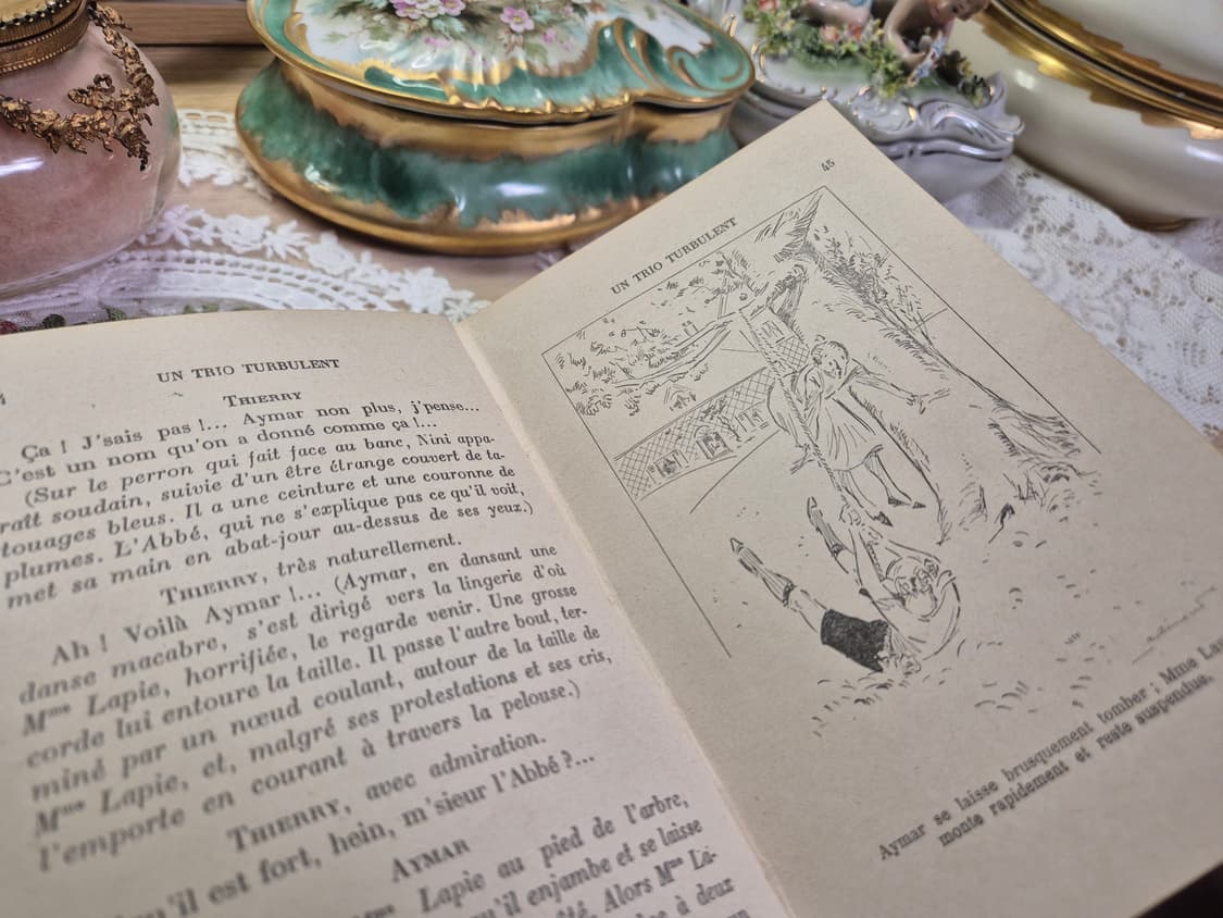 Antique 1929년 프랑스앤틱서적 상품이미지7