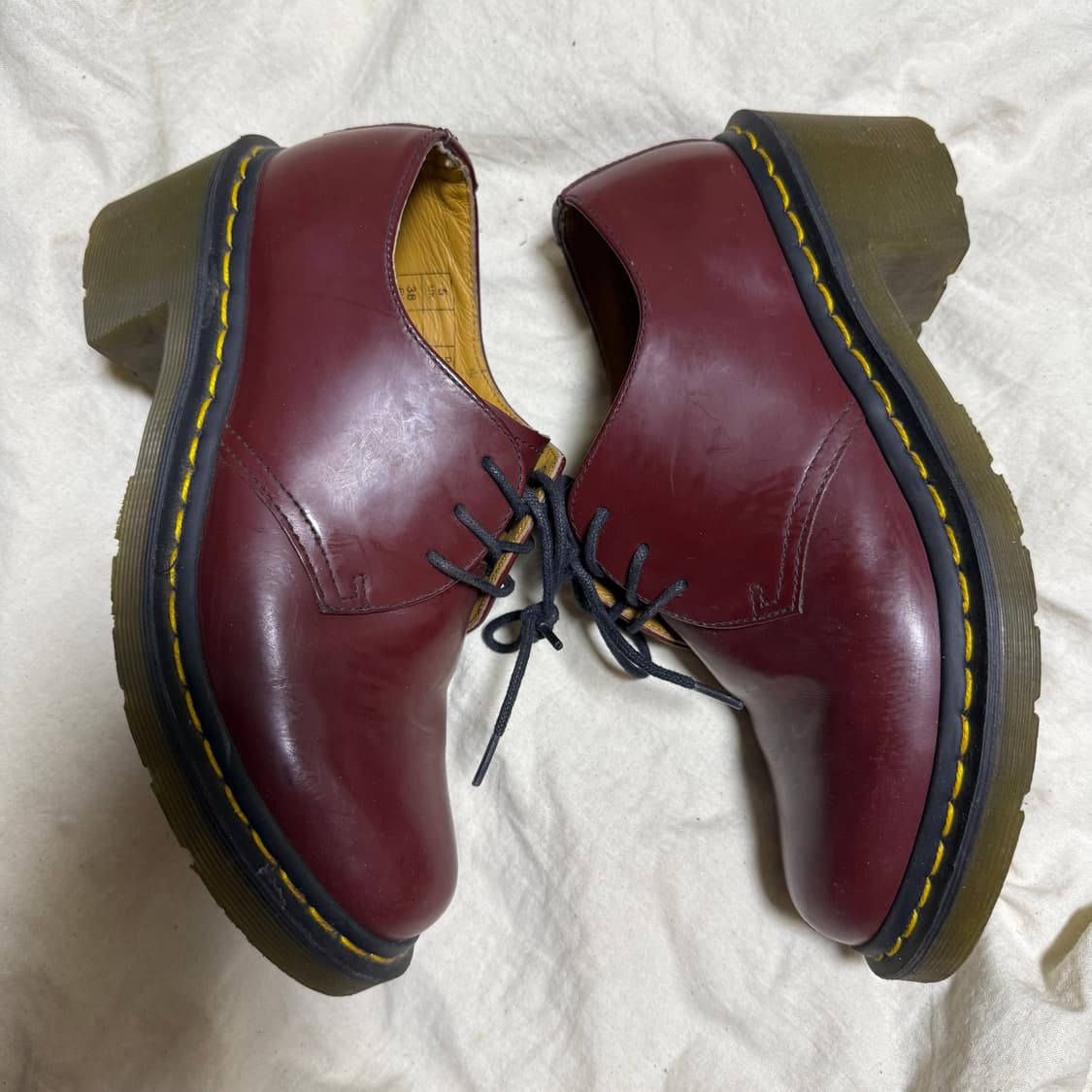 닥터마틴 1461 체리레드 아모리 슈즈  상품이미지2