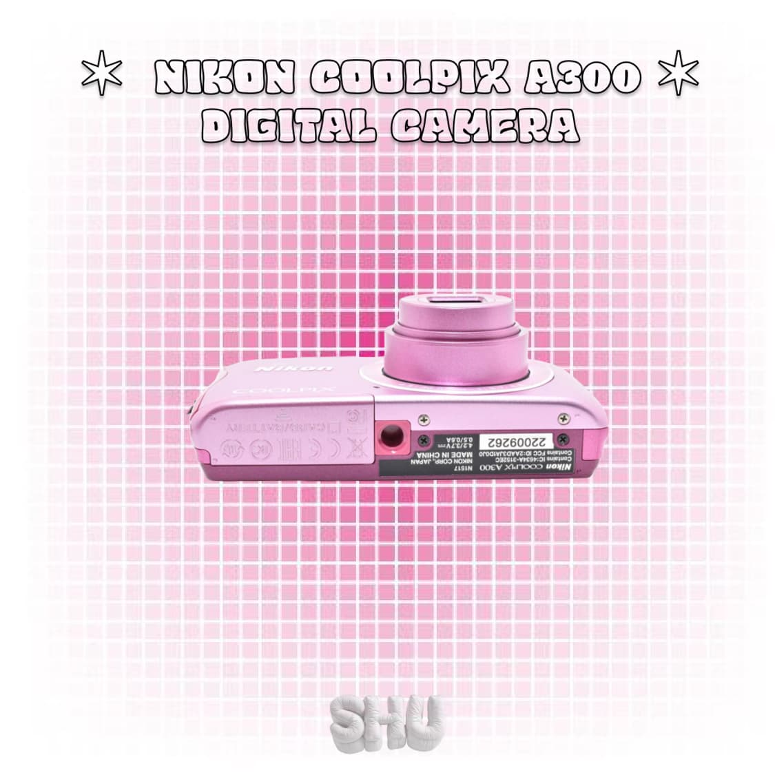 니콘 쿨픽스 A300 빈티지 디카 디지털카메라 핑크 상품이미지8