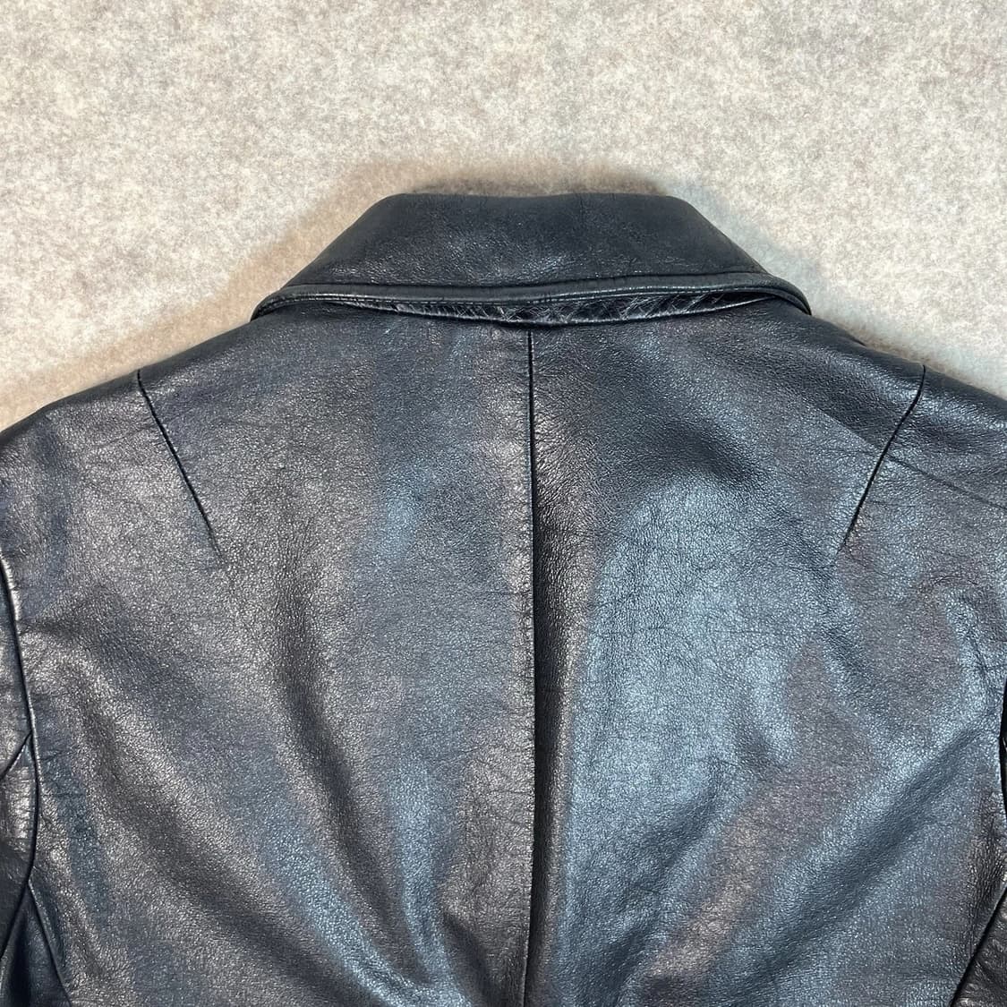 올드 갭 레더 블레이저 상품이미지7