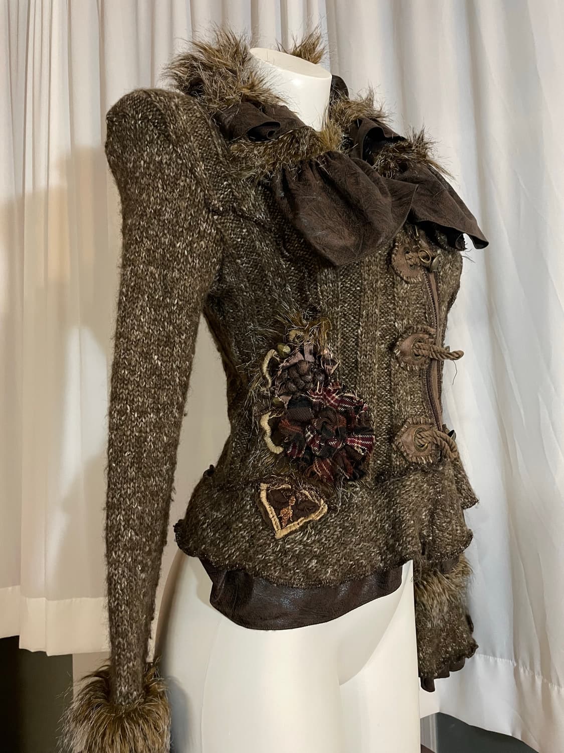 빈티지니트집업 상품이미지5