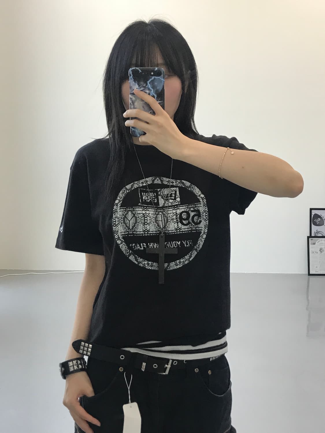 뉴에라 프린팅 반팔 상품이미지1