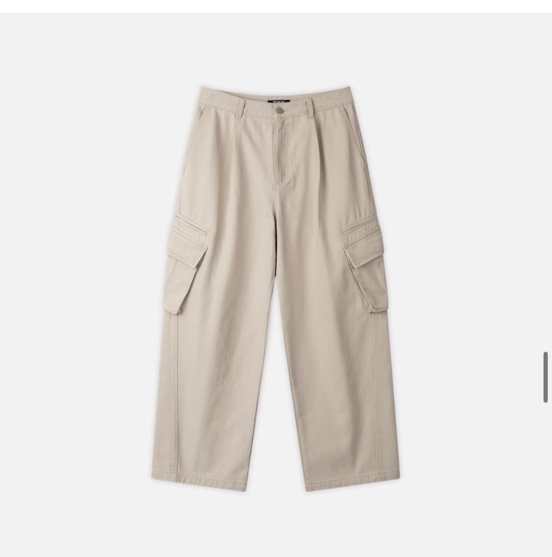 (새상품)(L) 드로우핏 마일즈 워싱 코튼 카고 팬츠 [SAND] 판매 상품이미지8