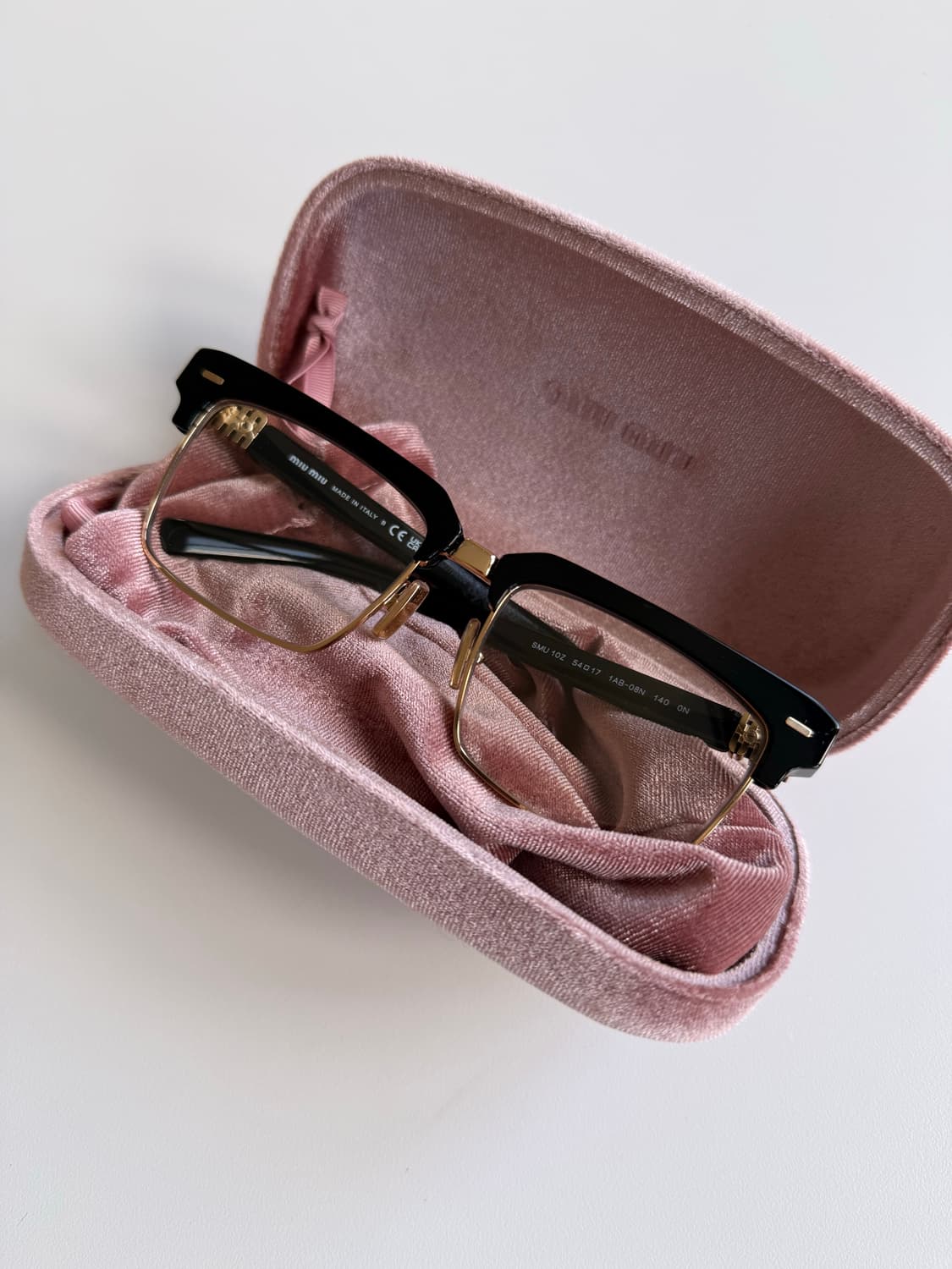 미우미우 런웨이 안경 상품이미지3