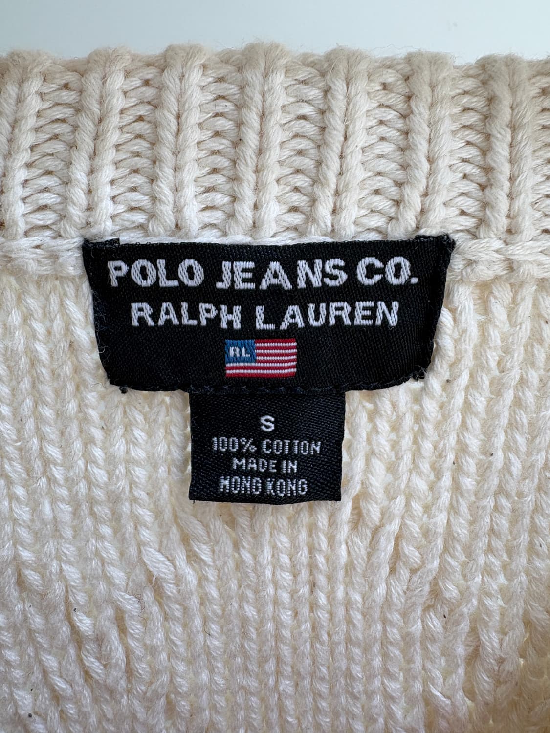 POLO JEANS CO. (Made in Hong Kong) 니트 상품이미지7