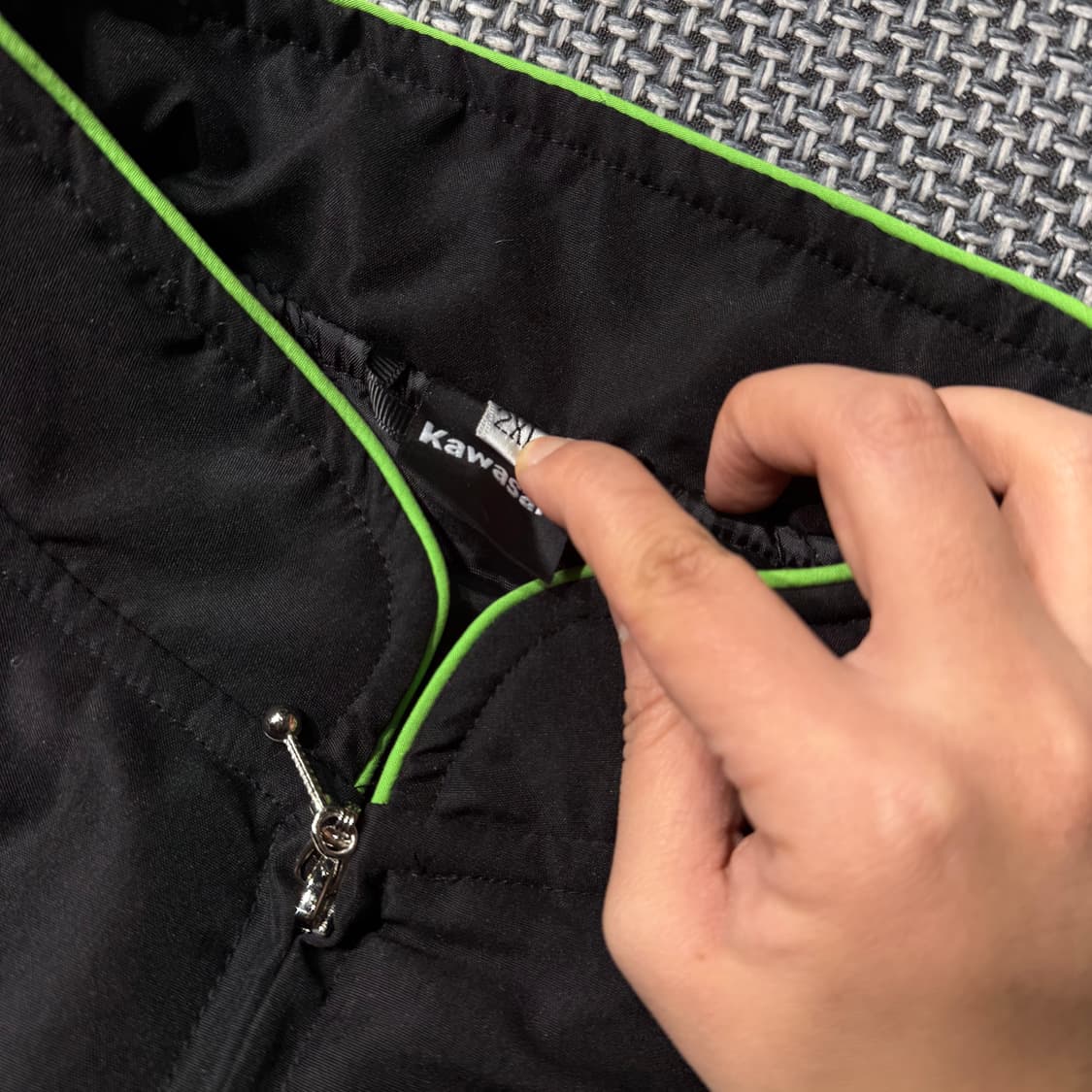 새상품 Monster Energy Kawasaki 레이싱 점퍼 (XL/X 상품이미지3