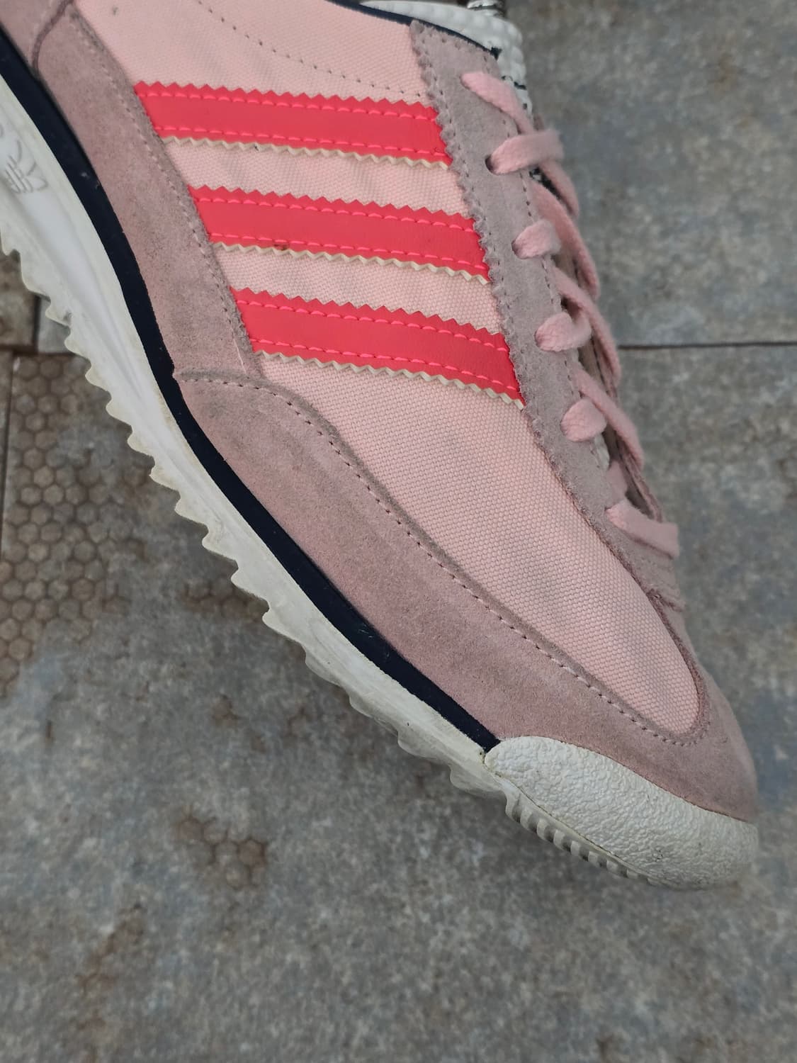 (240)아디다스 빈티지 sl 72 핑크  상품이미지8