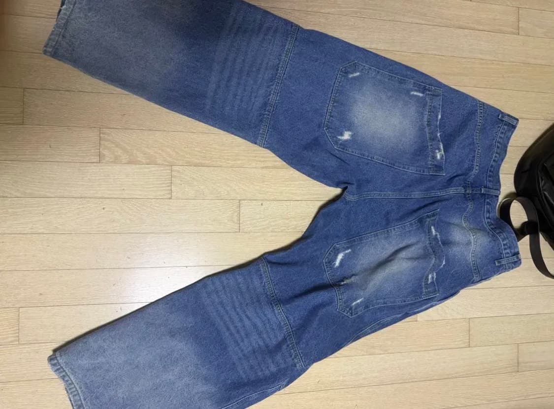 [M] mjd 3d knee pants blue 판매합니다 상품이미지2