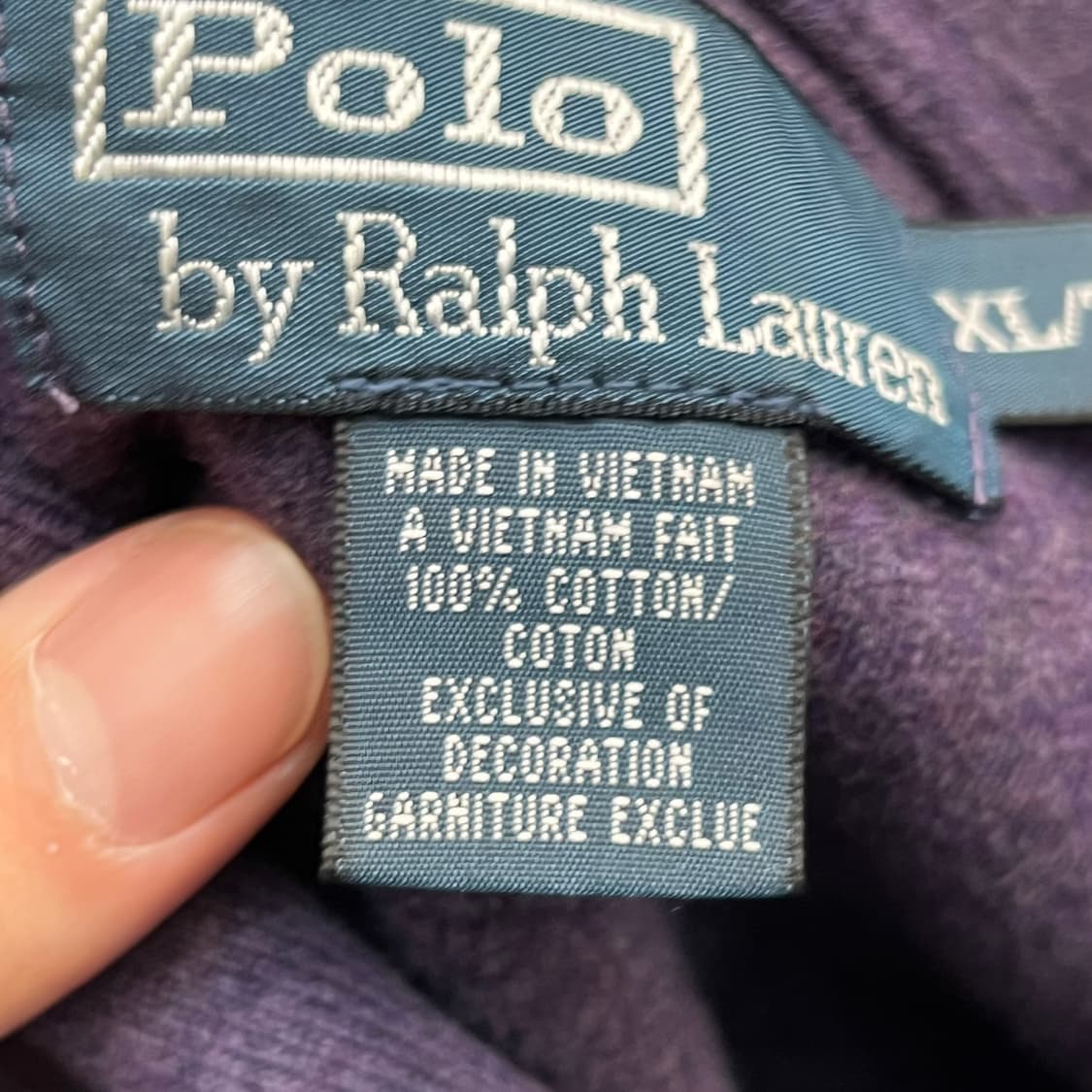 폴로랄프로렌 남성 하프넥 니트 (XL) 상품이미지4