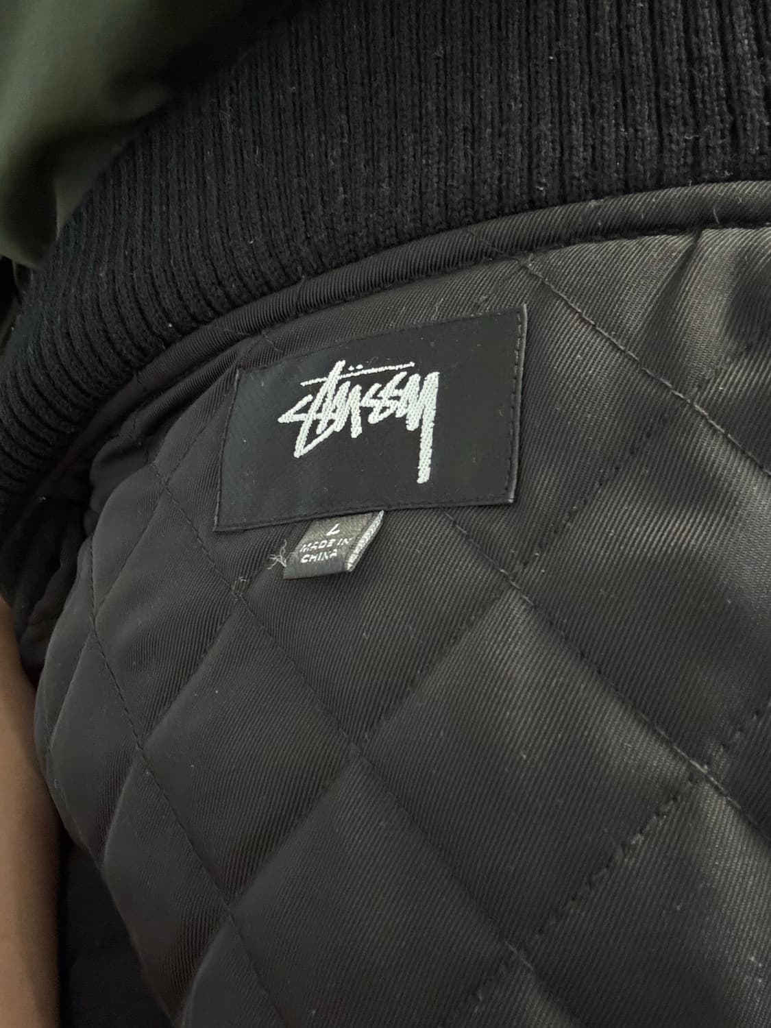 Stussy 스투시 수베니어 스타디움 봄버 L 상품이미지4
