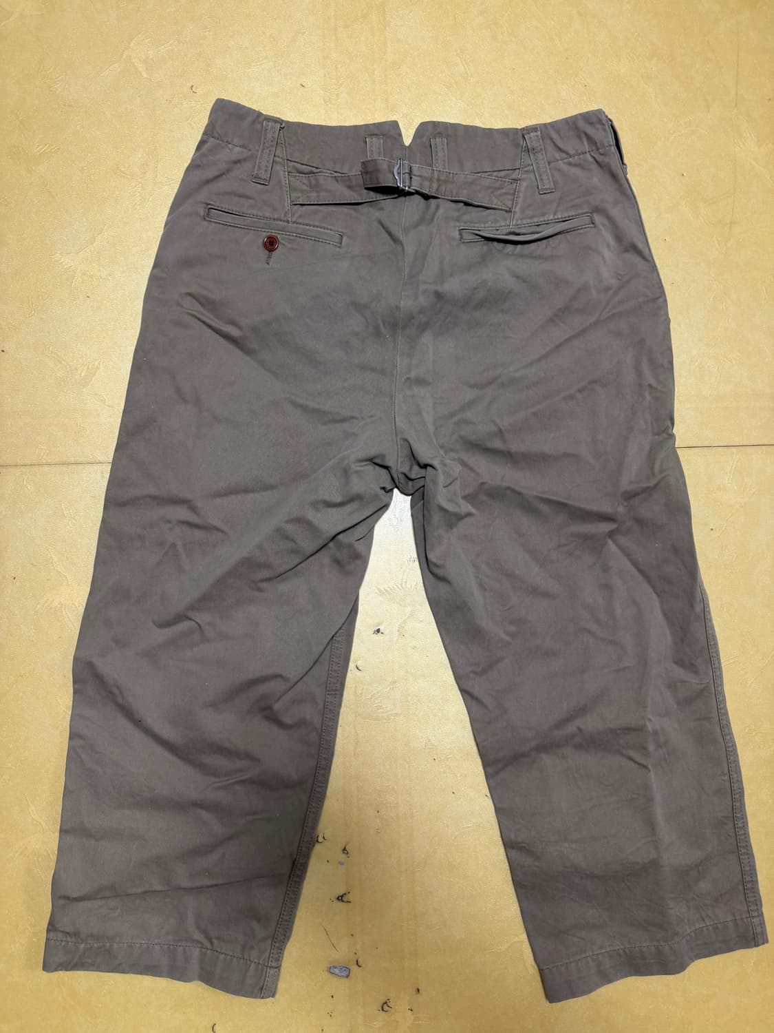 꼼데가르송 comme des garcons 코튼 와이드 팬츠 바지 32m 상품이미지4