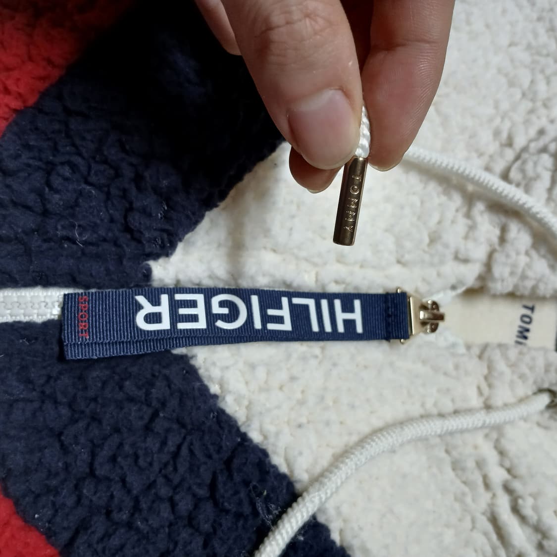 TOMMY 타미힐피거 여성 후리스 점퍼 자켓 상품이미지5