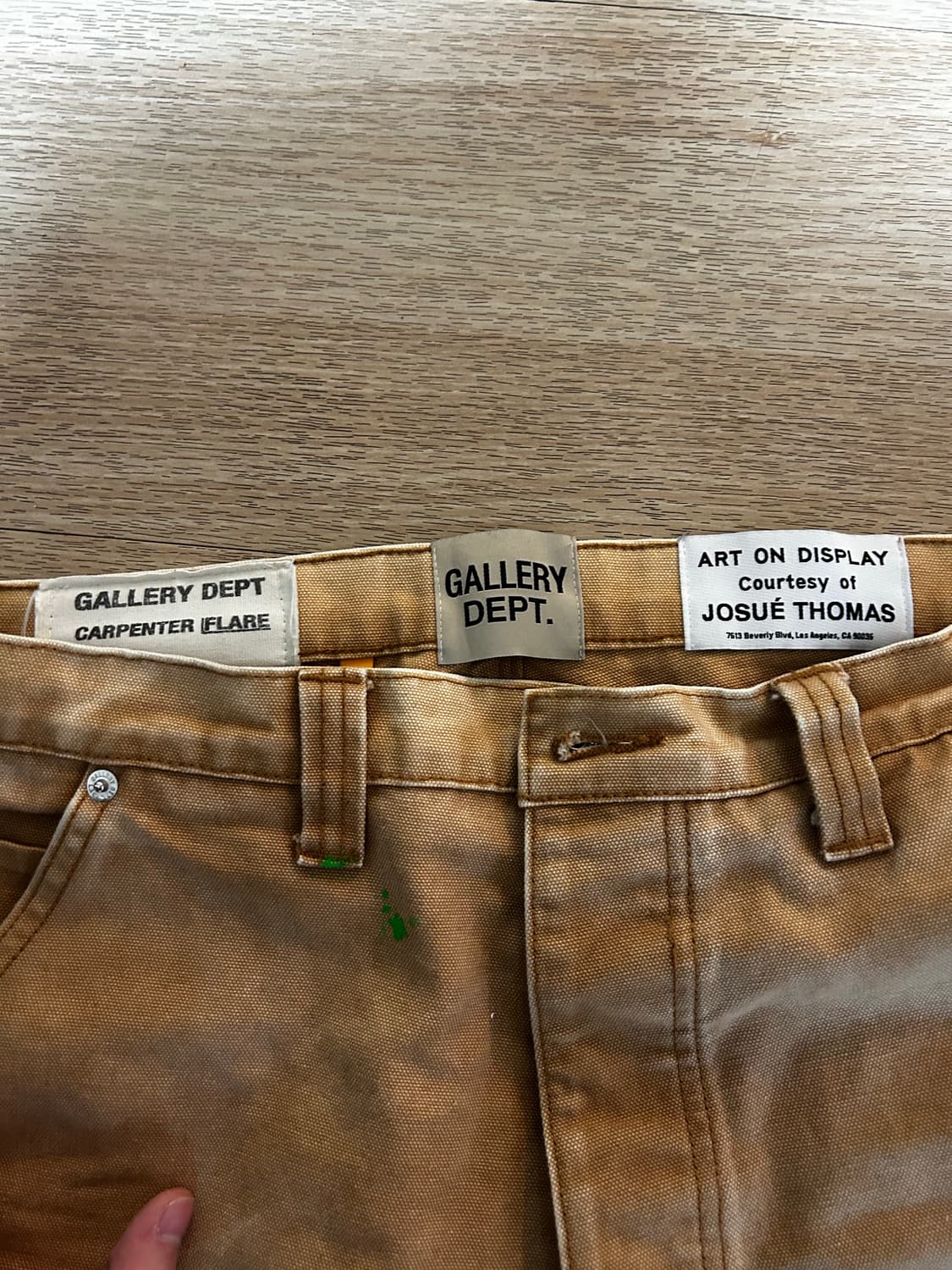 Gallery dept la flare 카펜터 진 상품이미지1