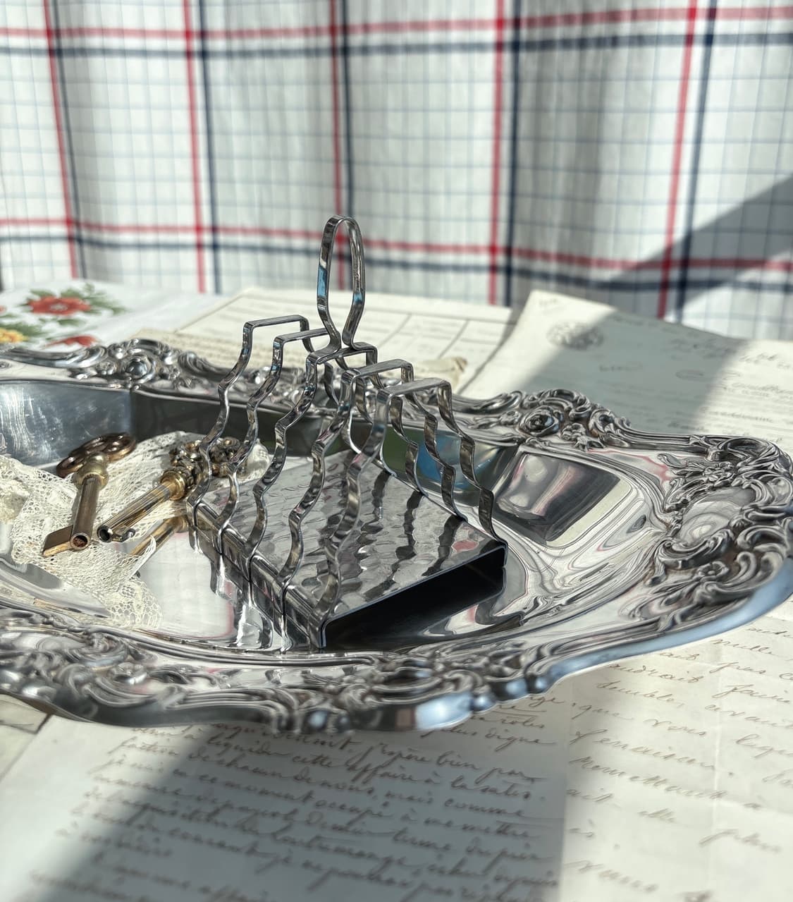 영국 Olde Hall 스텐 hammered 토스트랙 상품이미지1