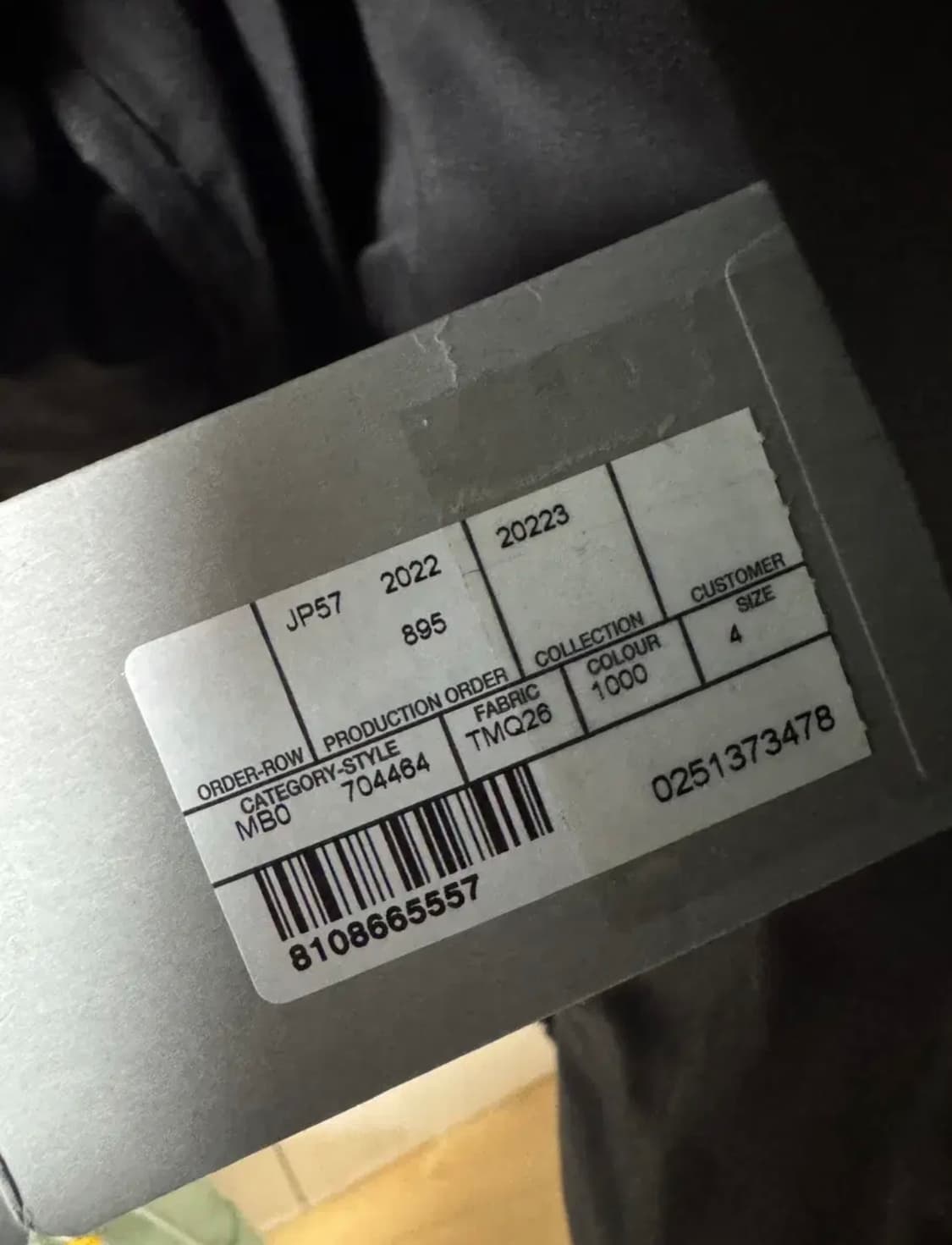 [새제품] 발렌시아가 플리스  오버사이즈 4 블랙 상품이미지3