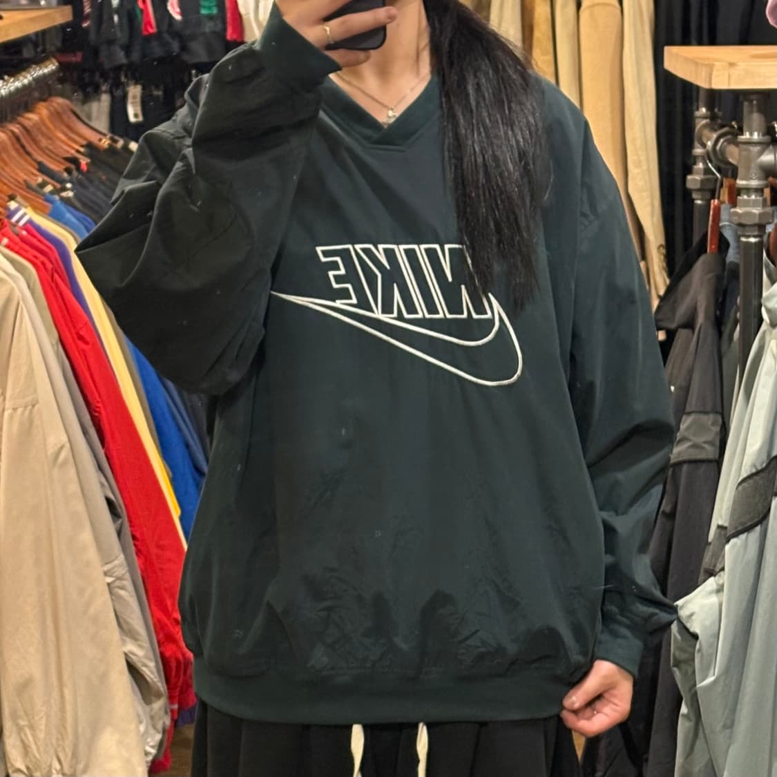 [HI] Nike 나이키 빅로고 웜업 딥그린 상품이미지2