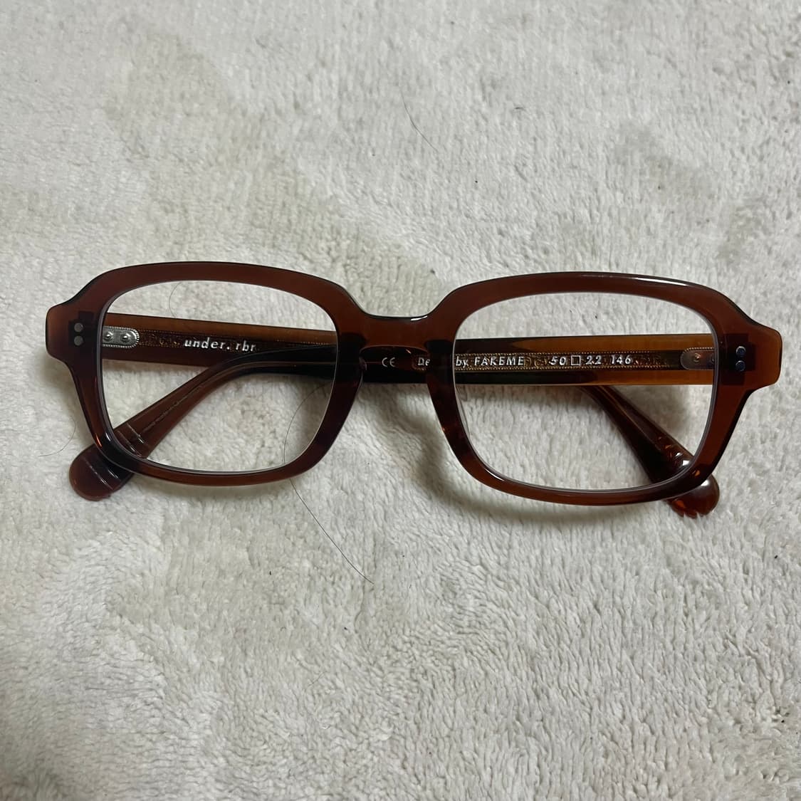 페이크미 언더 브라운 변요한 선글라스 상품이미지1