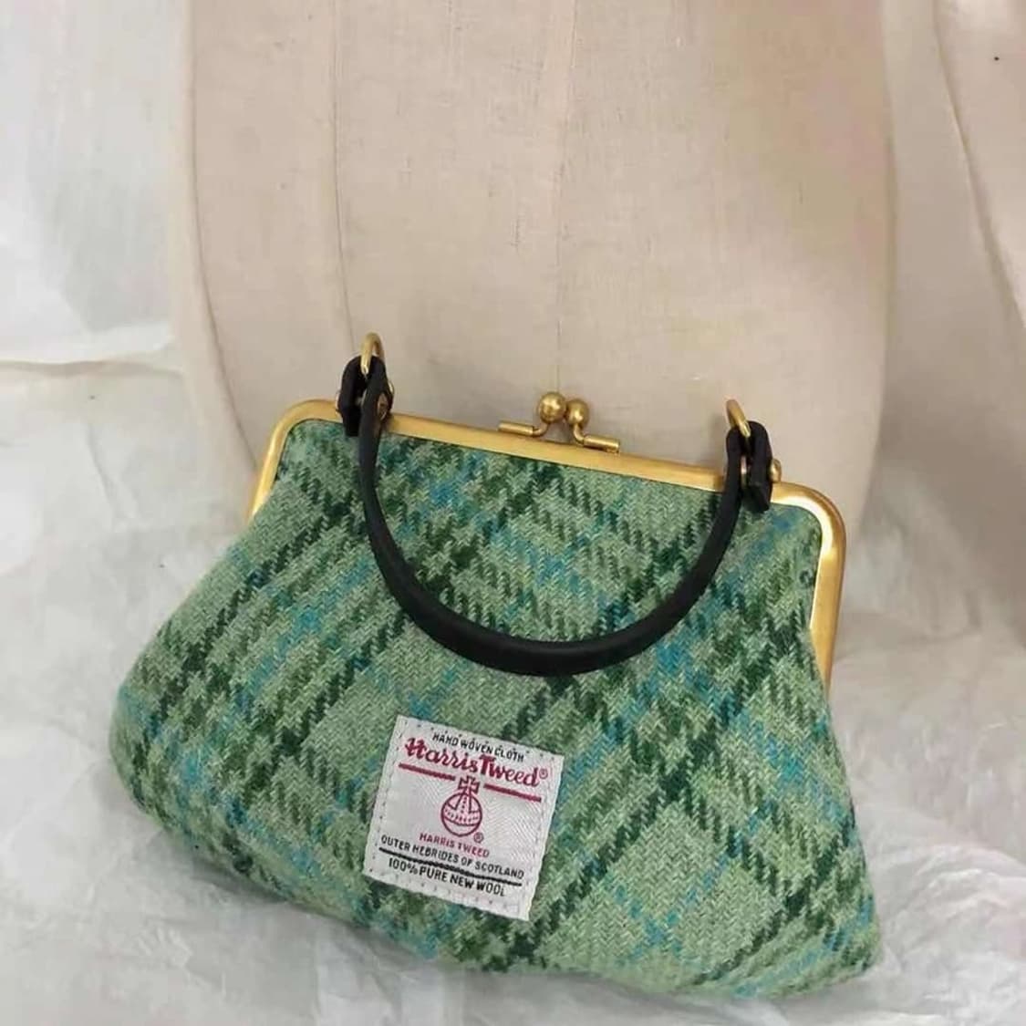 비비안웨스트우드 엘레나 프레임백 트위드 상품이미지2