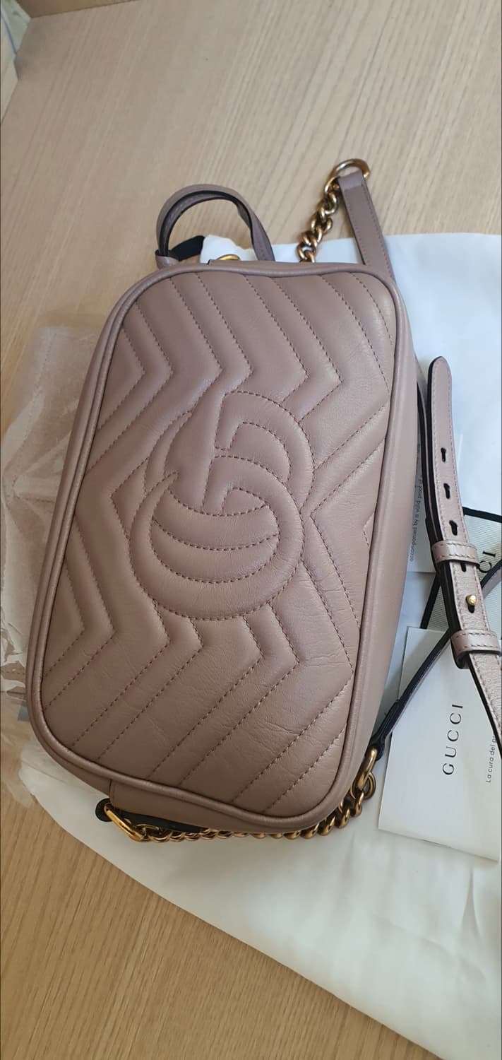 구찌 마몬트 마틀라세 스몰 크로스/크로스백 정품S급(감정O) 상품이미지4