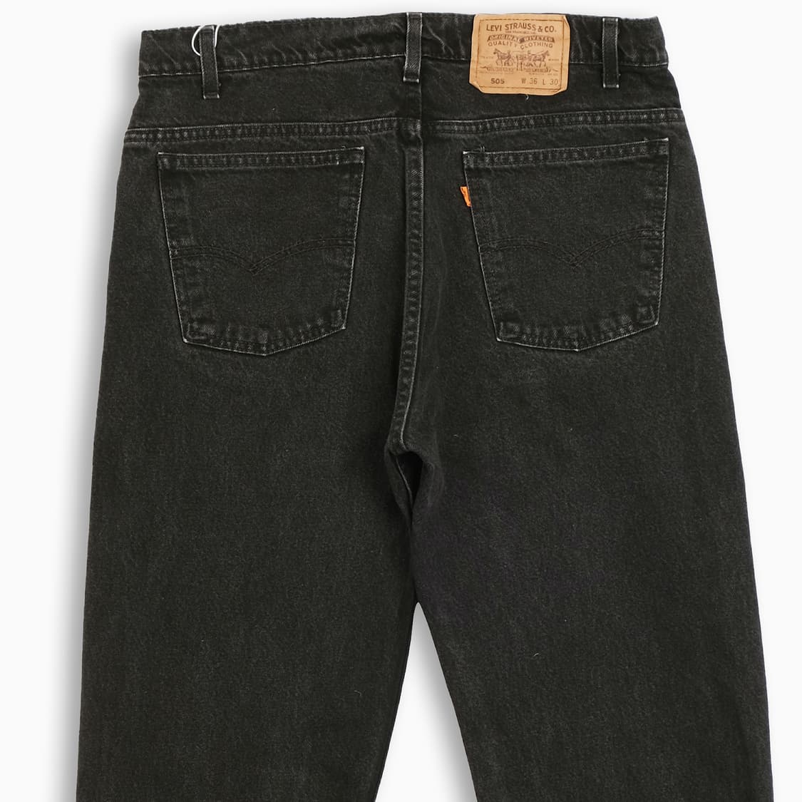 리바이스 505 오렌지탭 흑청 블랙진 90sUSA  OR50536177 상품이미지6