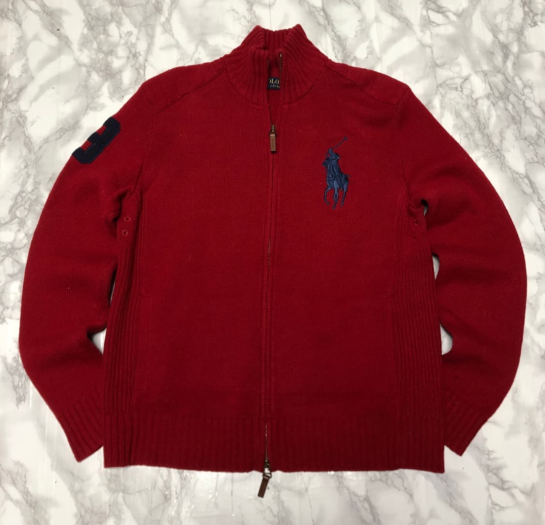 폴로 랄프로렌 빅포니 니트 자켓 집업 남성용 상품이미지2