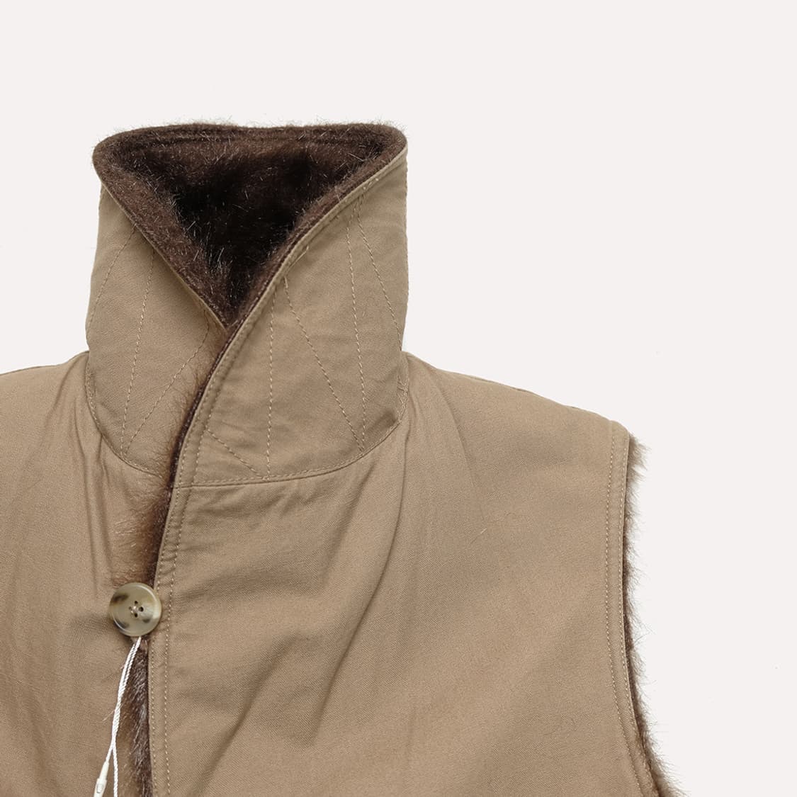 reversible shawl collar vest 상품이미지4