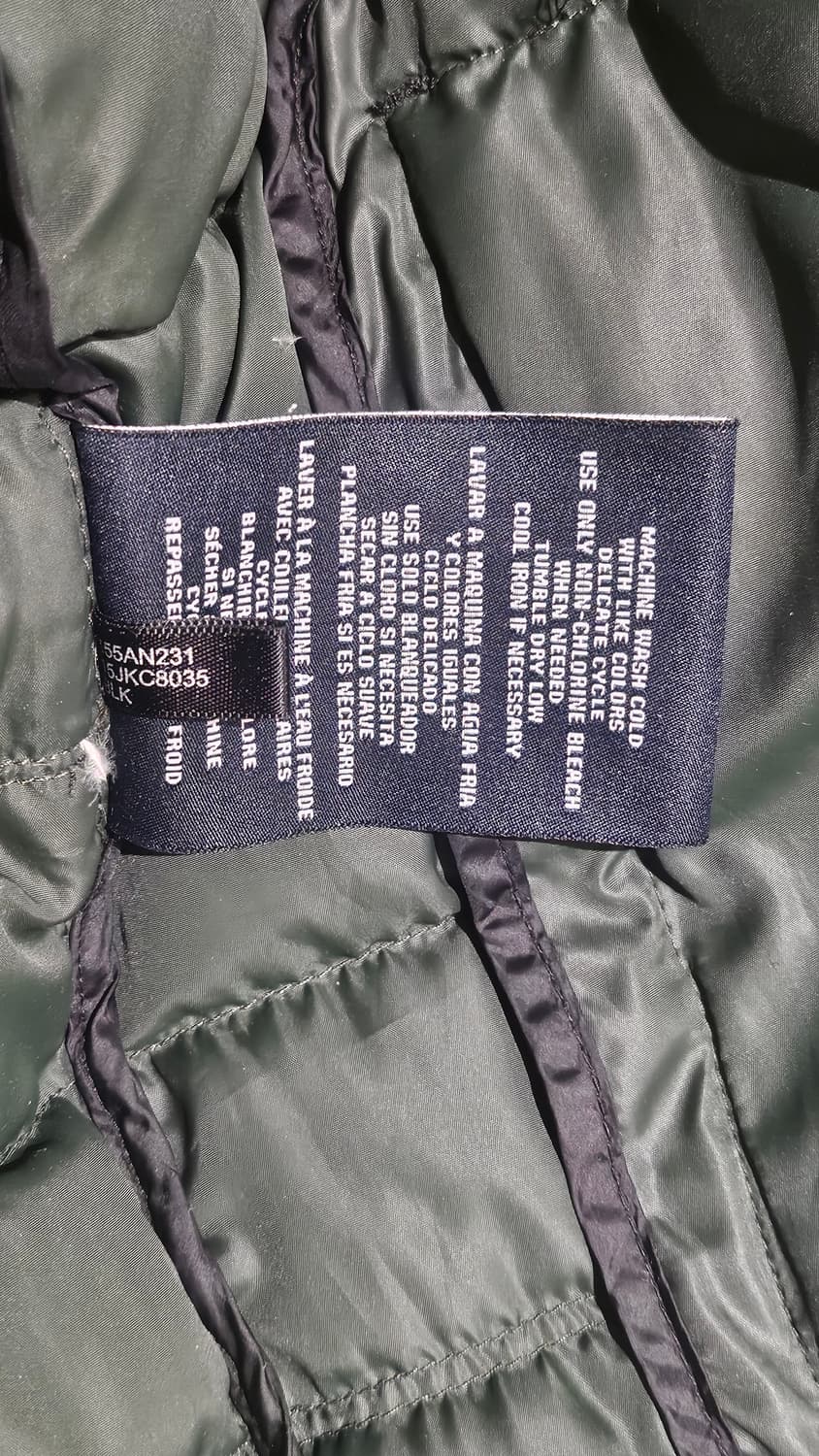 (정품)타미힐피거 경량 다운 패딩155AN231 S(90~95) 상품이미지10