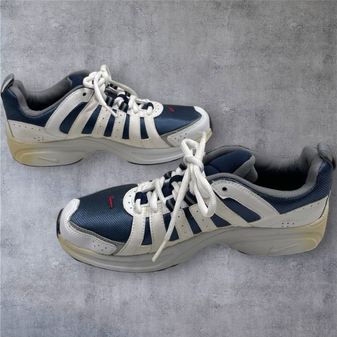 나이키 Nike 네이비 화이트 어드밴티지 레트로 러닝 스니커즈 250 상품이미지3