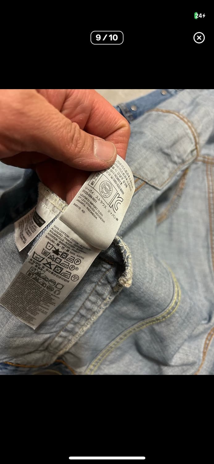 리바이스 72334-0037 데님 트러커 자켓 상품이미지8