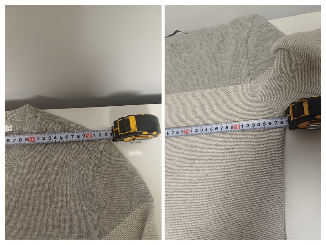 [100] 에피그램 캐시미어 블렌드 믹스 블록 니트 상품이미지8