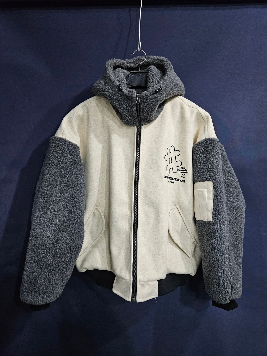 오네오라잇 투톤컬러 남성 FREE 자켓  상품이미지1