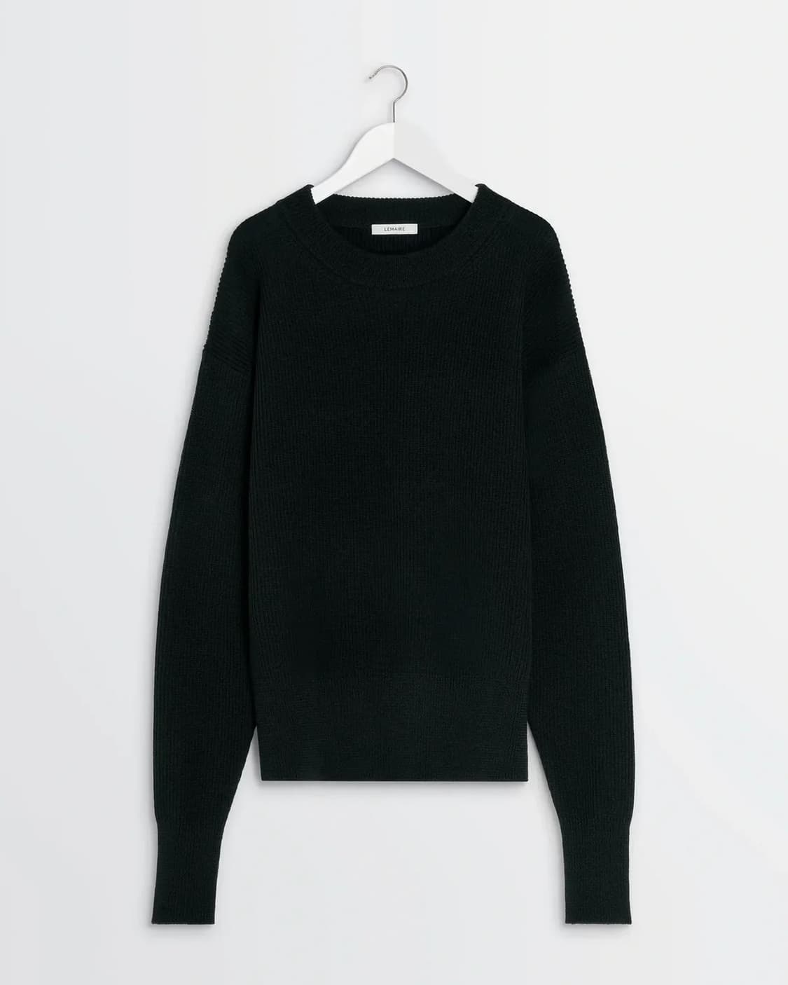 르메르 25FW 박시 라운드 넥 스웨터 블랙 M 상품이미지5