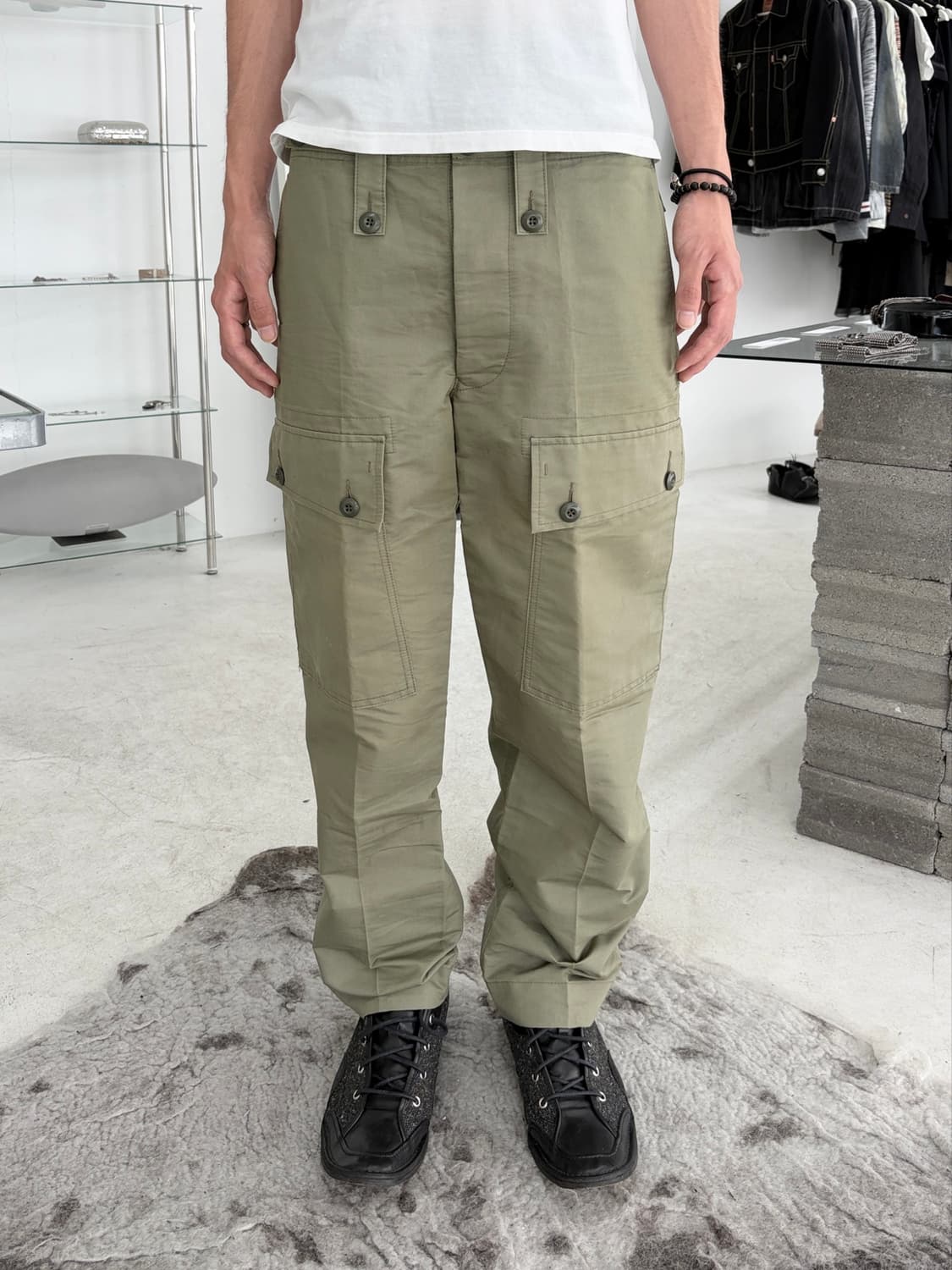 19aw 준야 와타나베 밀리터리 카고 팬츠 상품이미지1