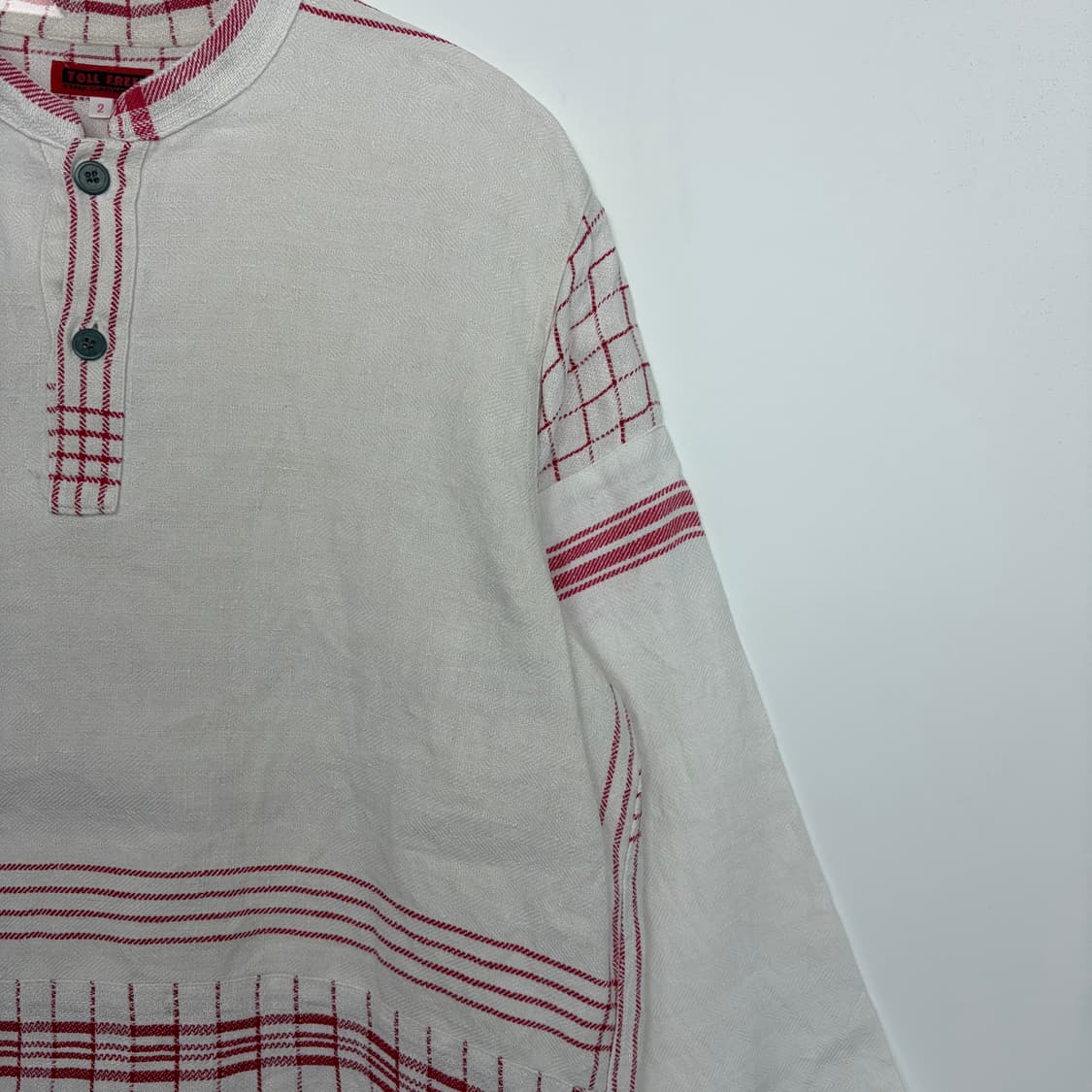 빈티지 튜닉 셔츠 원피스 상품이미지4