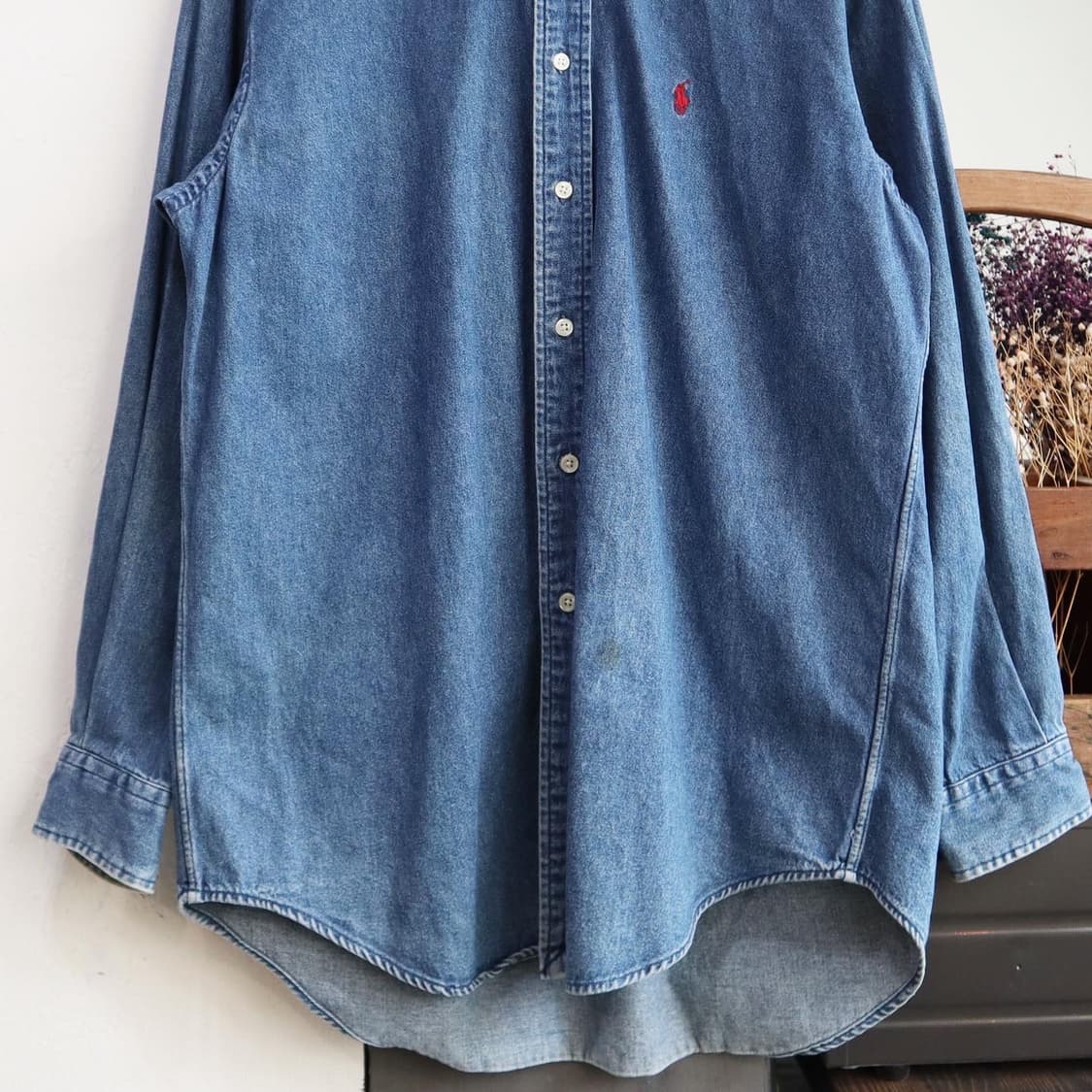 폴로 데님 셔츠   상품이미지3