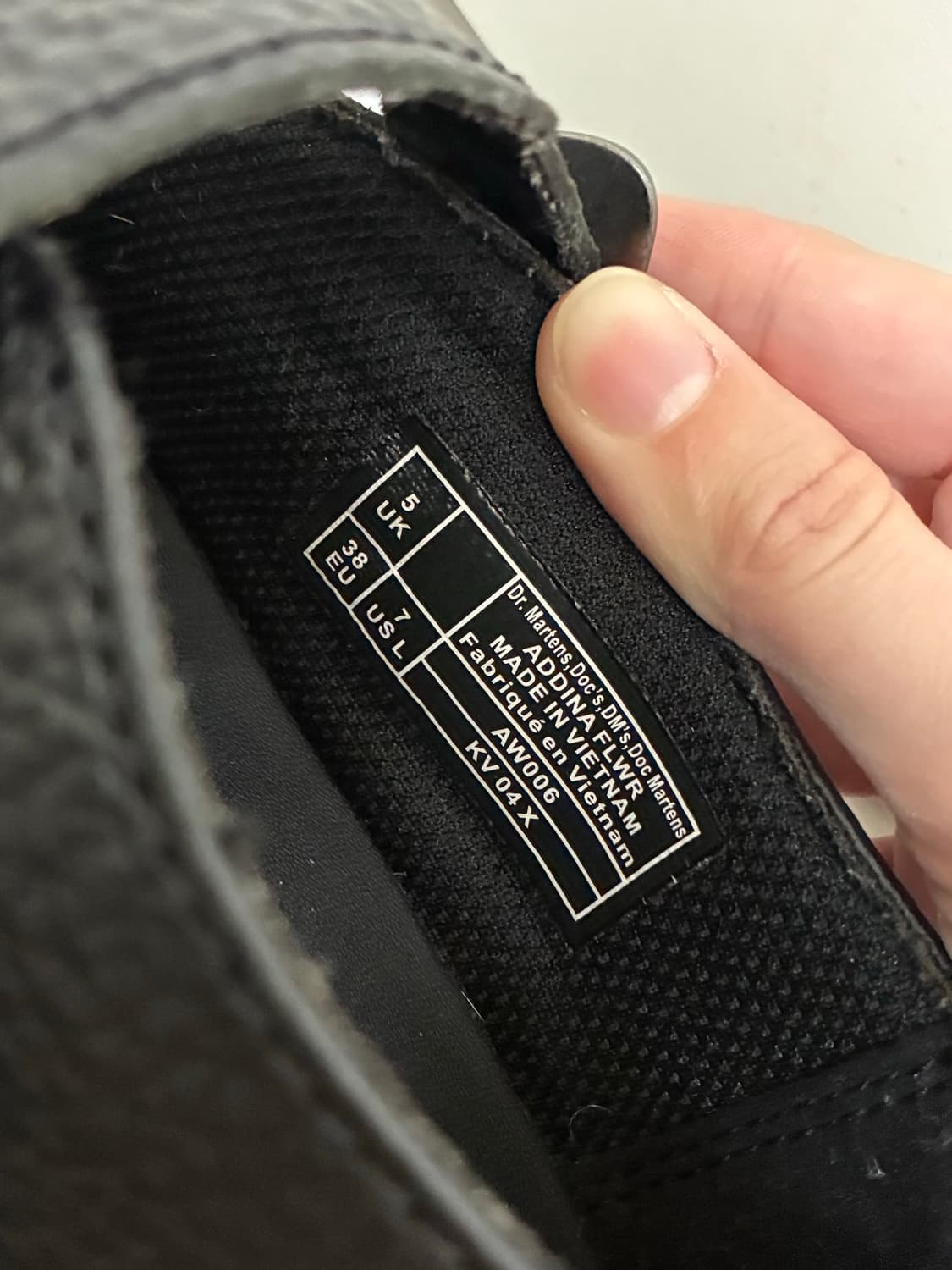 닥터마틴 아디나 쿼드 로퍼 블랙 상품이미지6