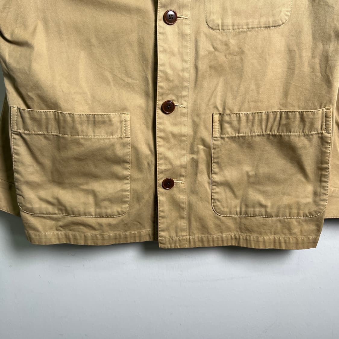 23homme 베이지 코튼 워크 자켓 46 상품이미지5