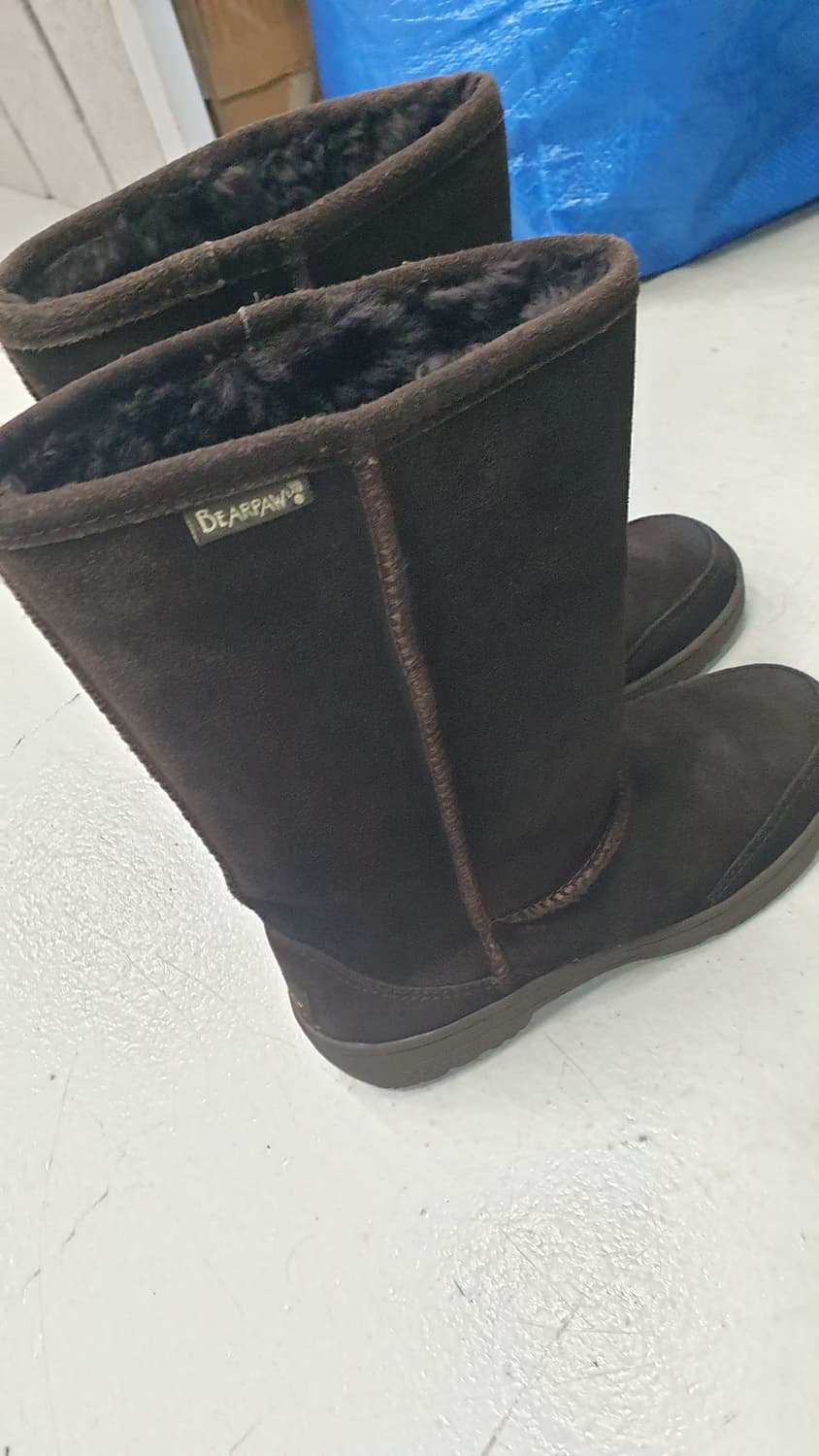 베어파우 엠마 브라운 롱양털 부츠250 상품이미지5