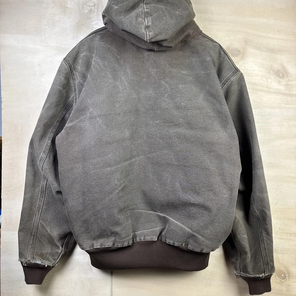 칼하트 J68 액티브 후드 자켓 체스트넛 상품이미지9