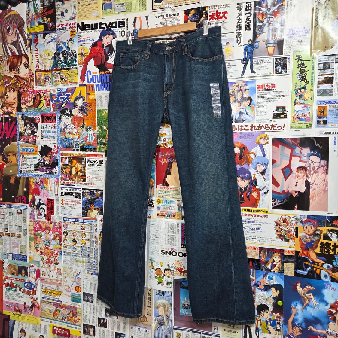 리바이스 527 진청 부츠컷 데님 팬츠 상품이미지5