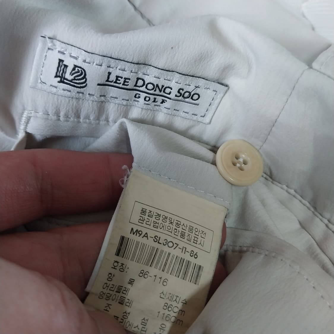 이동수골프 여름바지 남성33 인치 상품이미지4