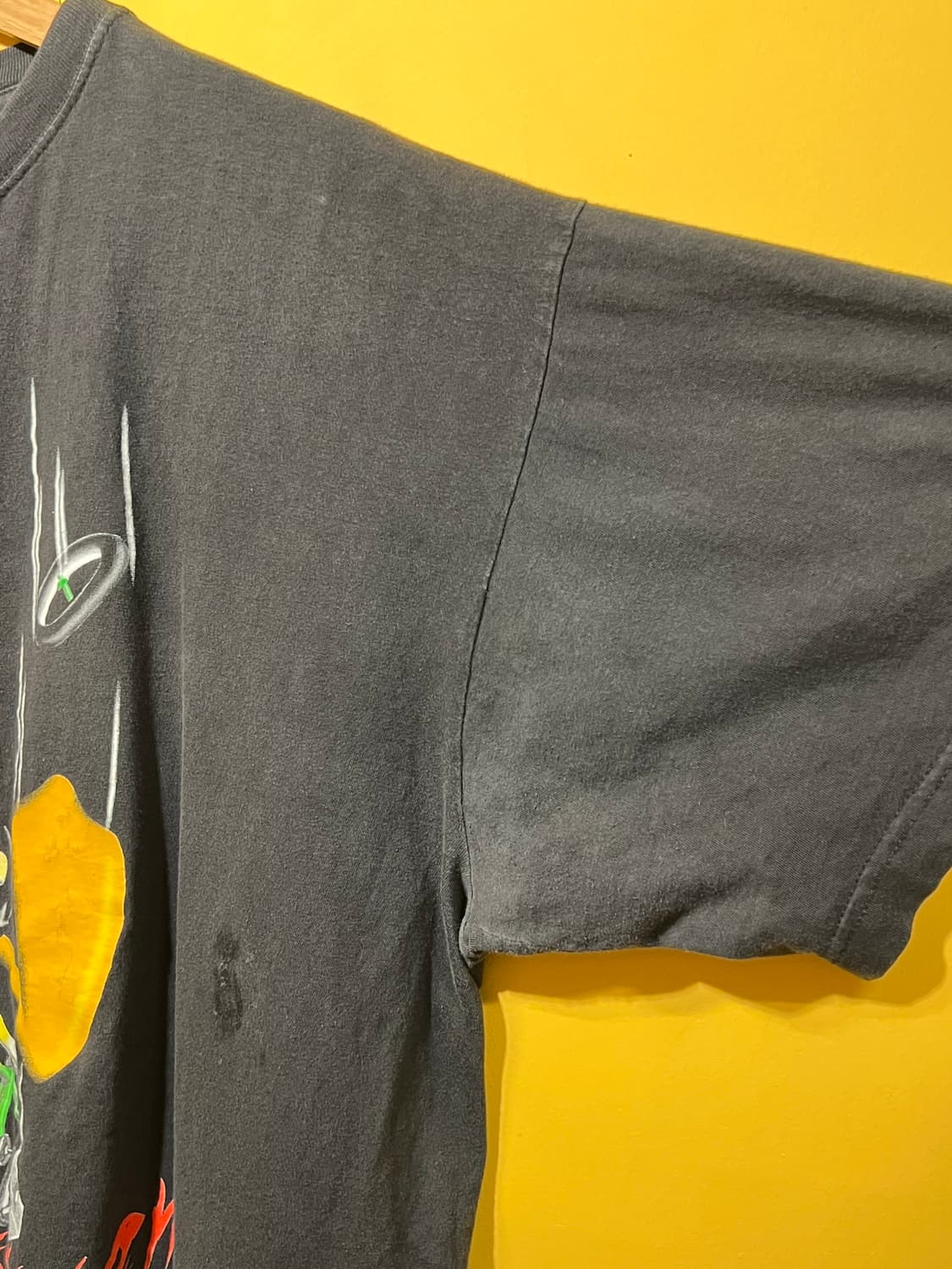 90's [XL] 워너브라더스 루니툰즈 대피덕 그래픽 빈티지 반팔티셔츠 상품이미지4