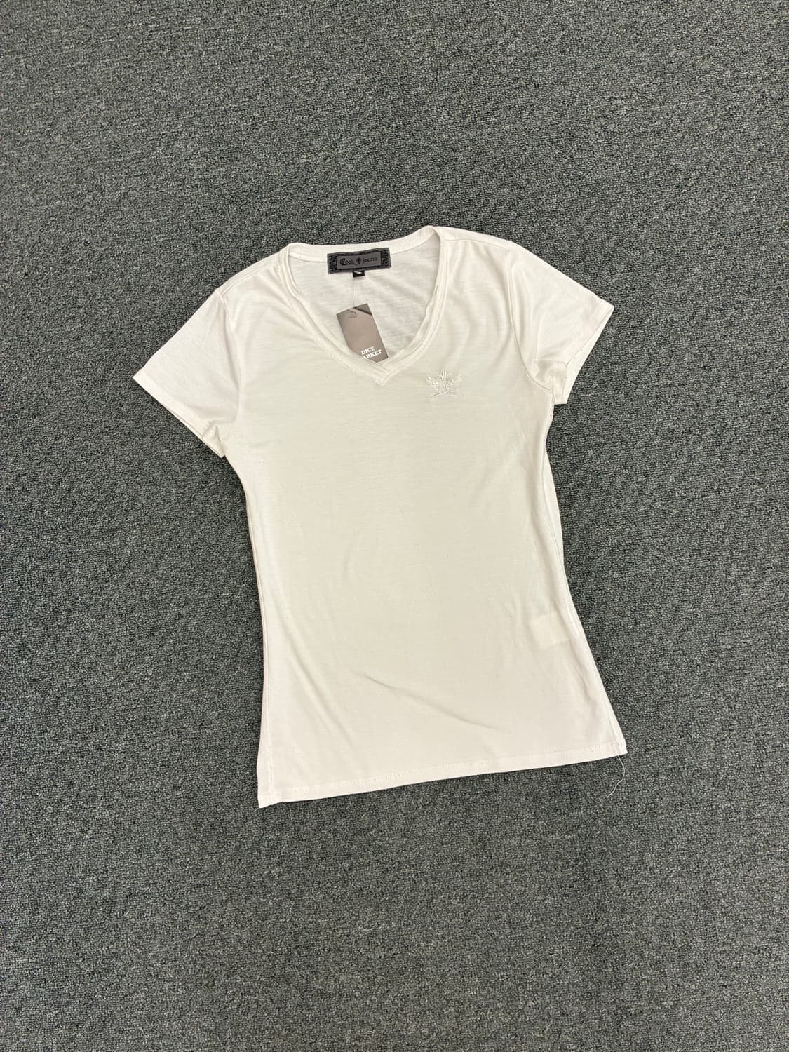 1)Cook jeans 빈티지 여성 자수 디테일 반팔 상품이미지2