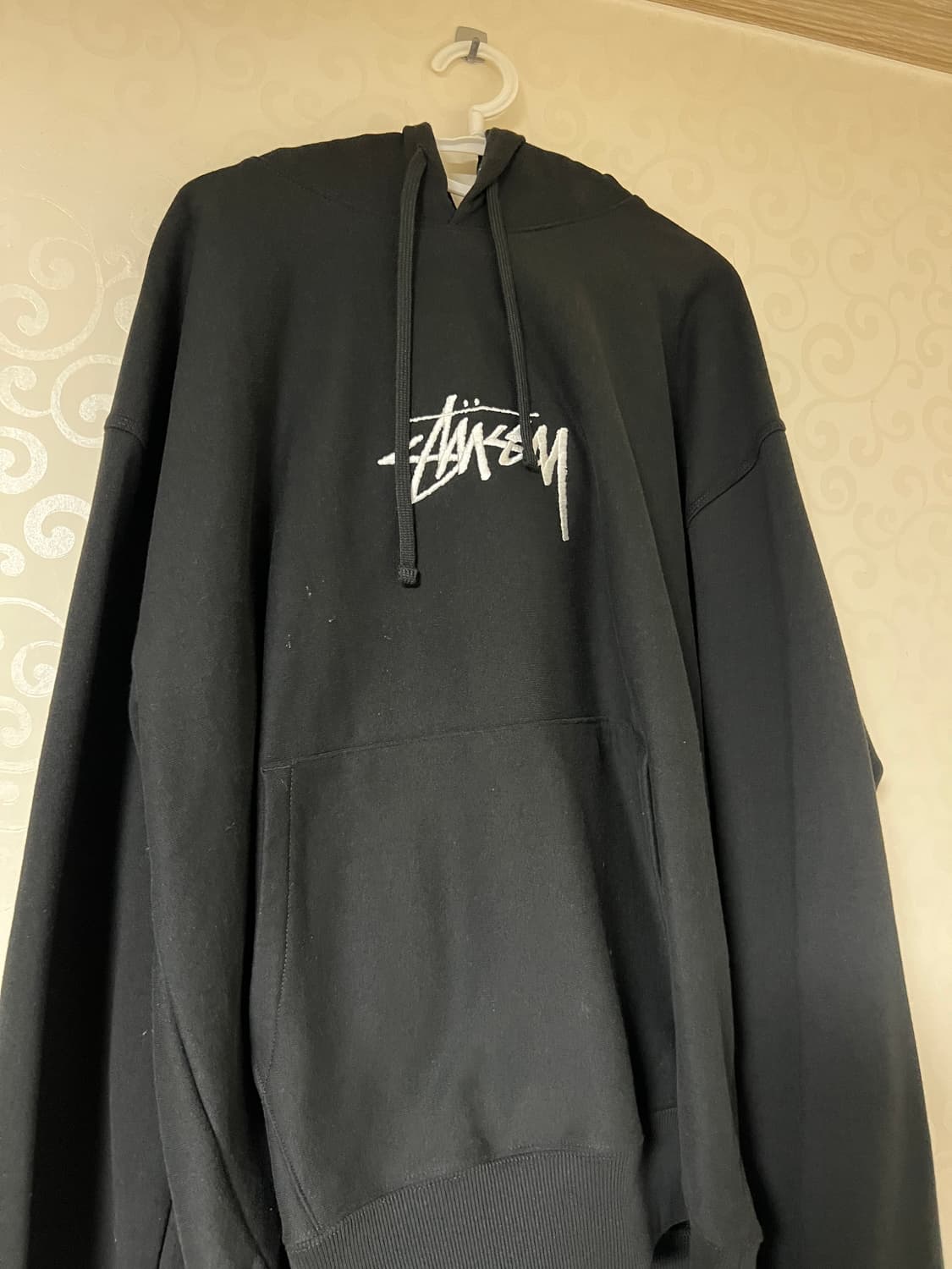 스투시 Stock logo applique 후디 XXL 상품이미지1