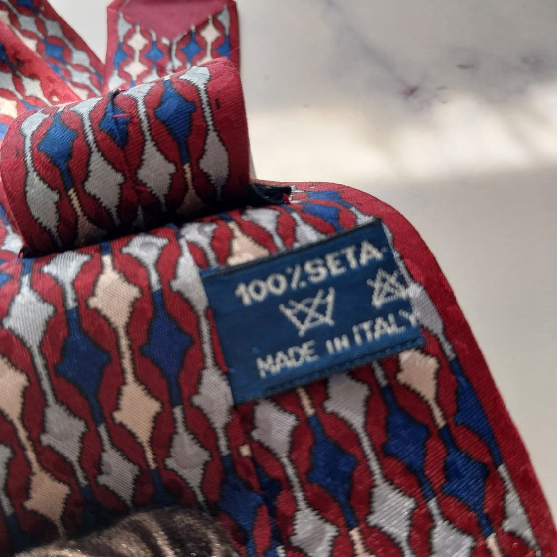 밀라숀 와인 컬러 실크 넥타이 A+등급 K2183
 상품이미지10